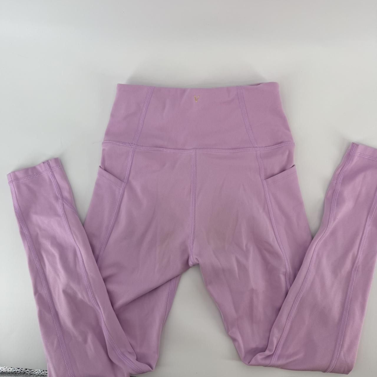 Victoria's Secret Victoria’s Secret Purple Lilac High Waist Leggings Size 2 Size 26" / US 2 / IT 38 - 3 Thumbnail