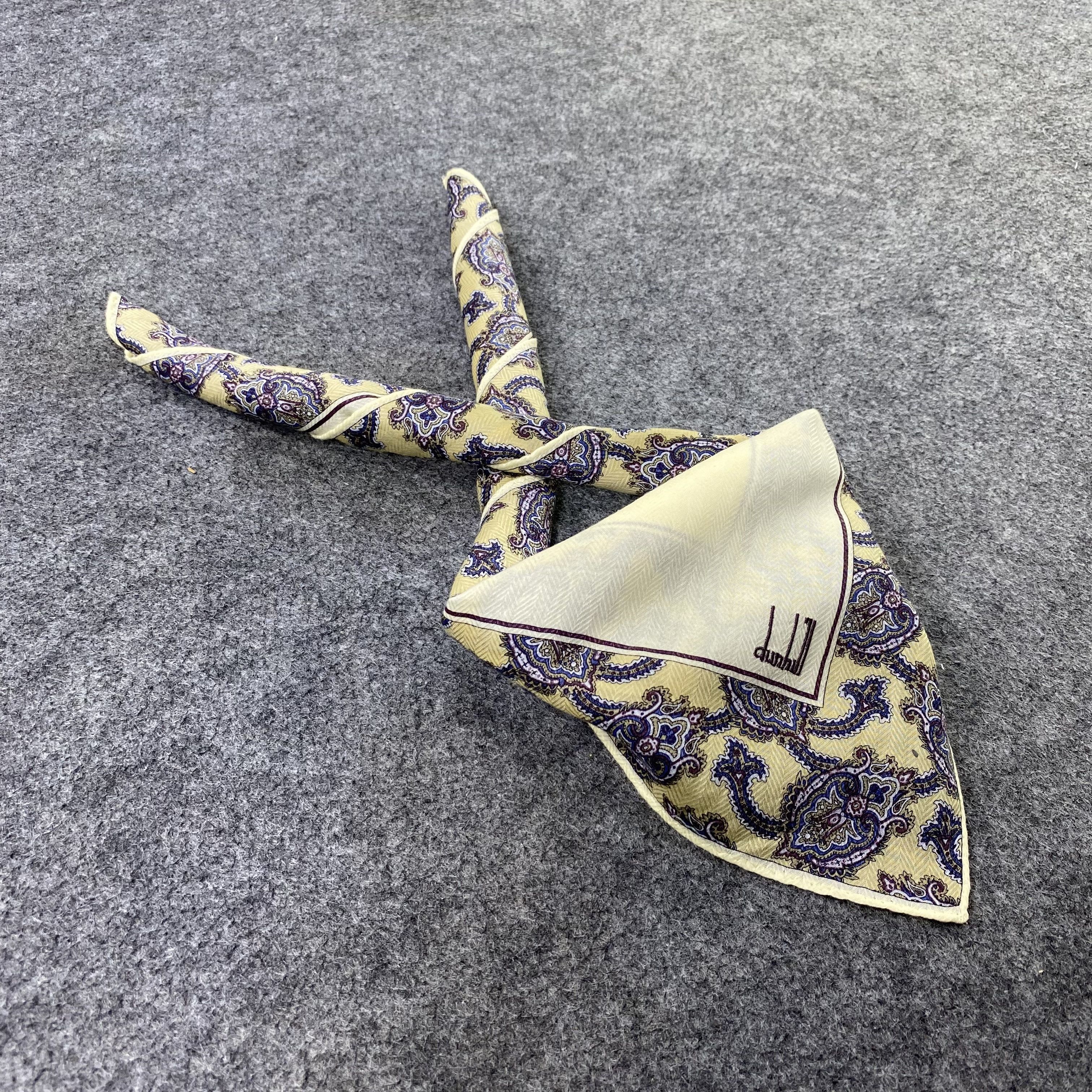 Alfred Dunhill Dunhill Handkerchief / Bandana / Neckerchief-B2185 Size ONE SIZE - 1 Thumbnail