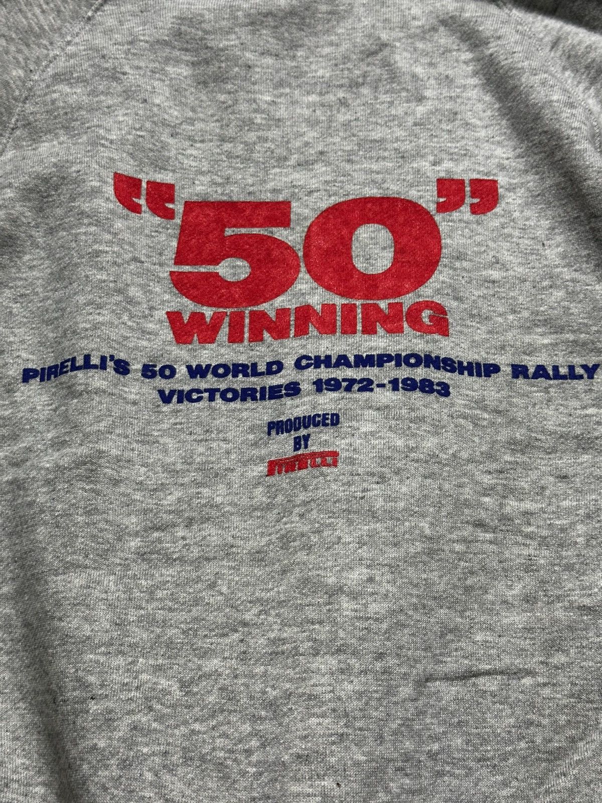 Pirelli 80’s Vintage Pirelli Racing Sweatshirt Size US M / EU 48-50 / 2 - 7 Thumbnail