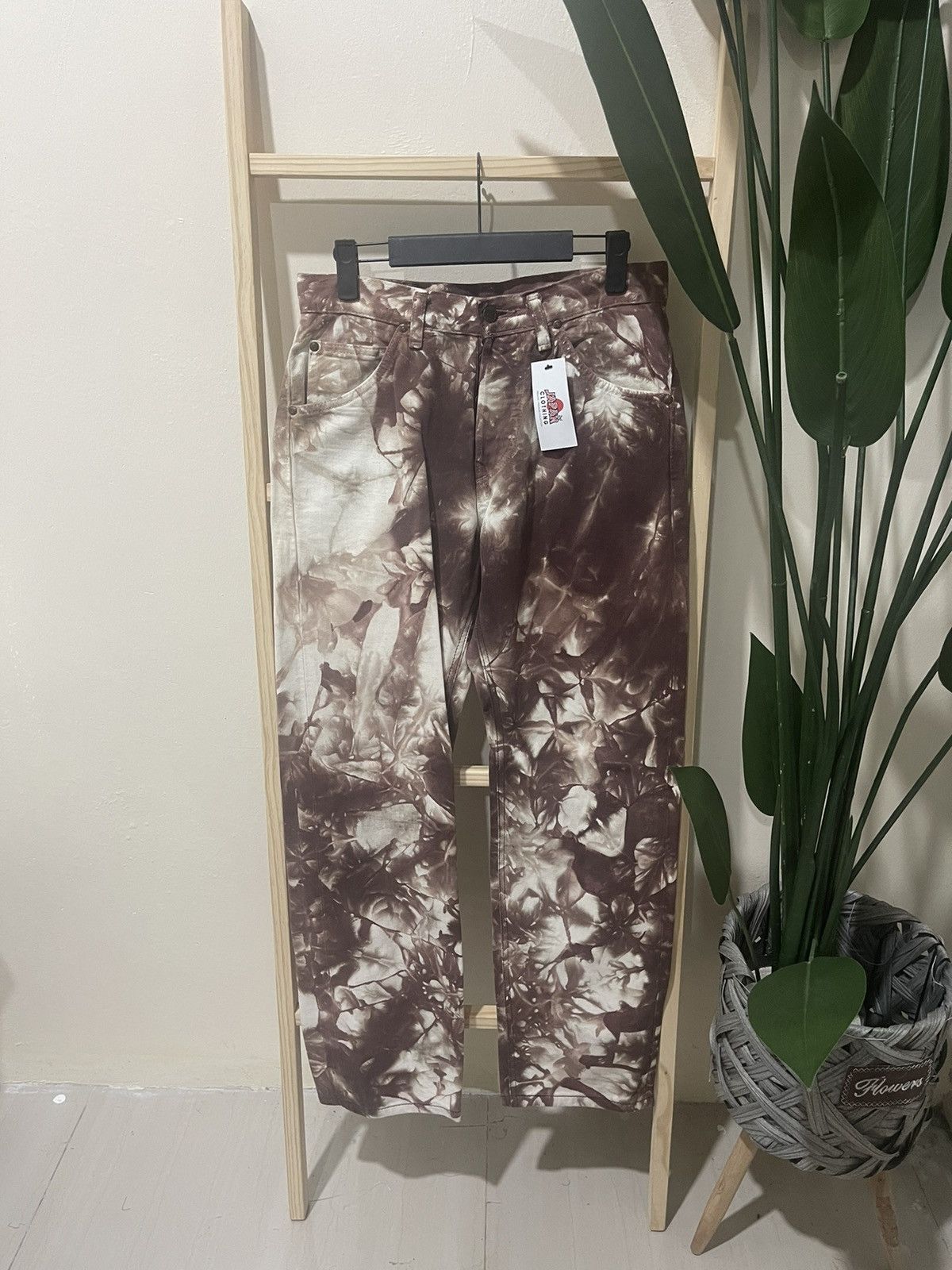Lee RARE ! Lee Tye Dye Denim Pant Size US 29 - 2 Thumbnail