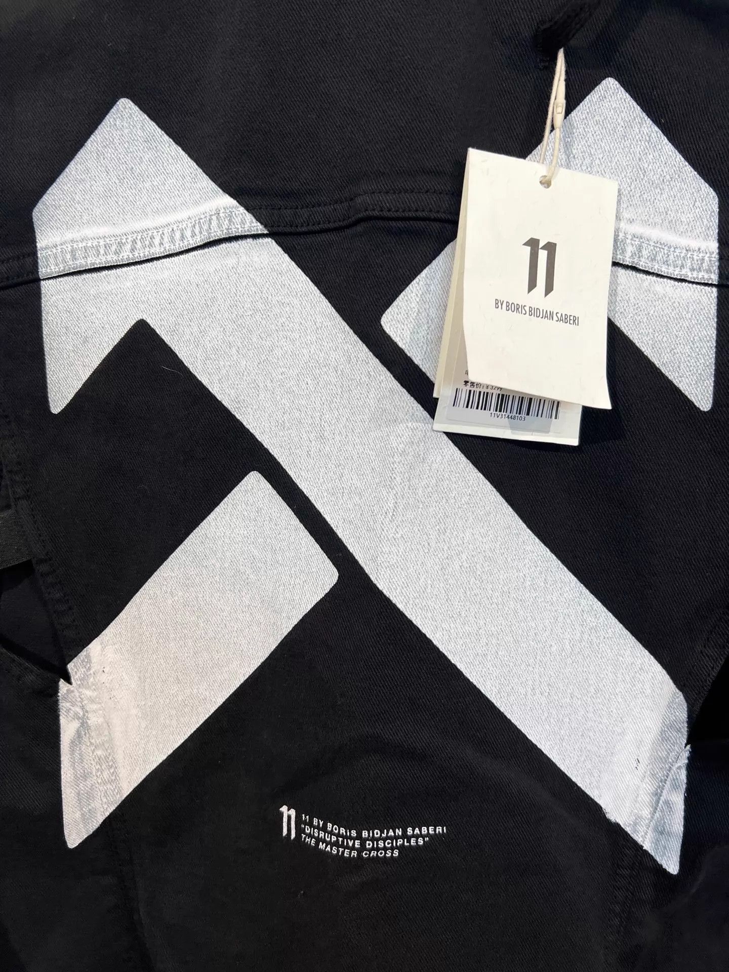 Boris Bidjan Saberi Boris Bidjan Saberi 11by bbs V3 Denim Print Vest S Size US S / EU 44-46 / 1 - 5 Thumbnail