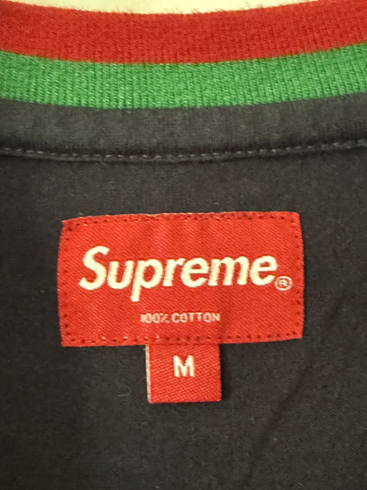 Supreme Supreme Split Rib S/S T-Shirt SS19 Size US M / EU 48-50 / 2 - 3 Thumbnail