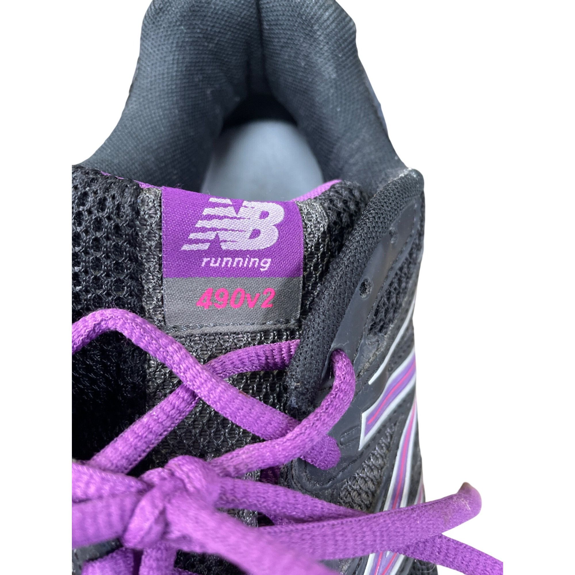 New Balance New Balance 490v2 Womens black purple Running sneakers size Size US 8 / IT 38 - 7 Thumbnail