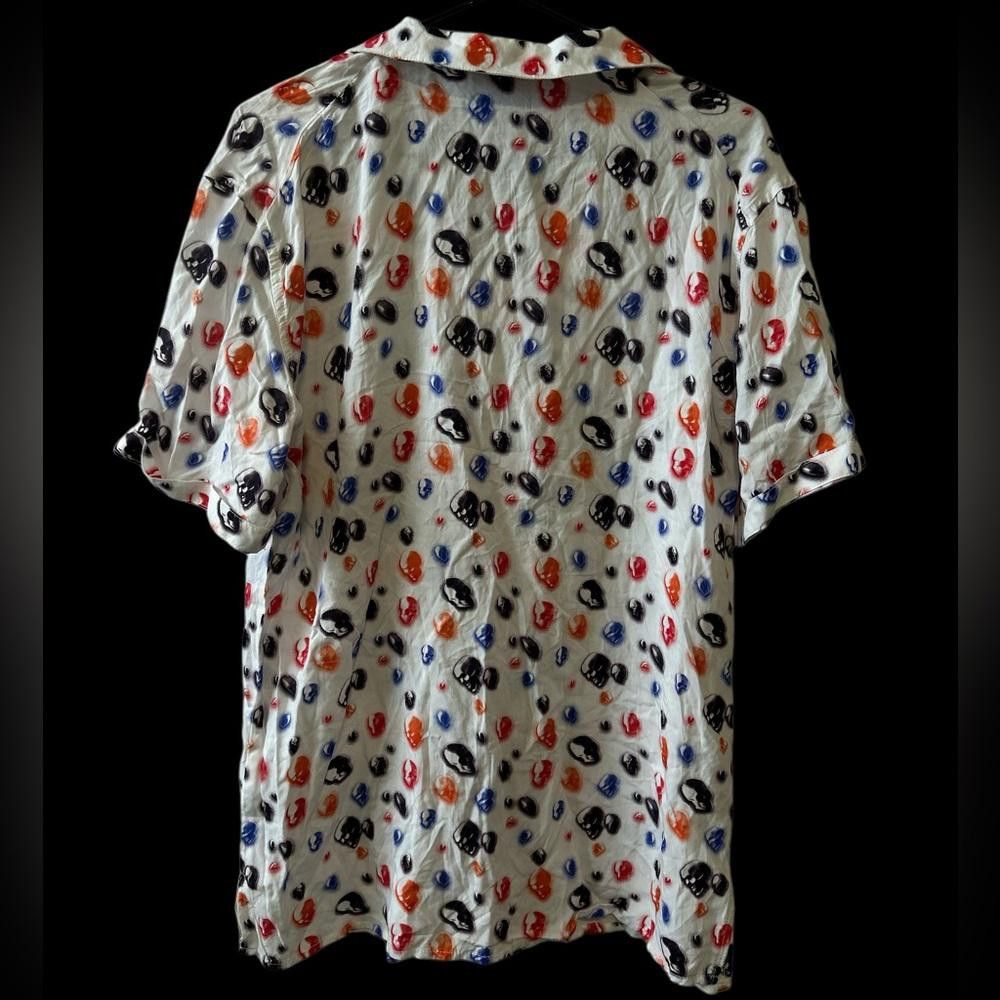 Designer BNWT Elevenparis Men's Skull Print Short Sleeve Shirt Size US S / EU 44-46 / 1 - 4 Thumbnail