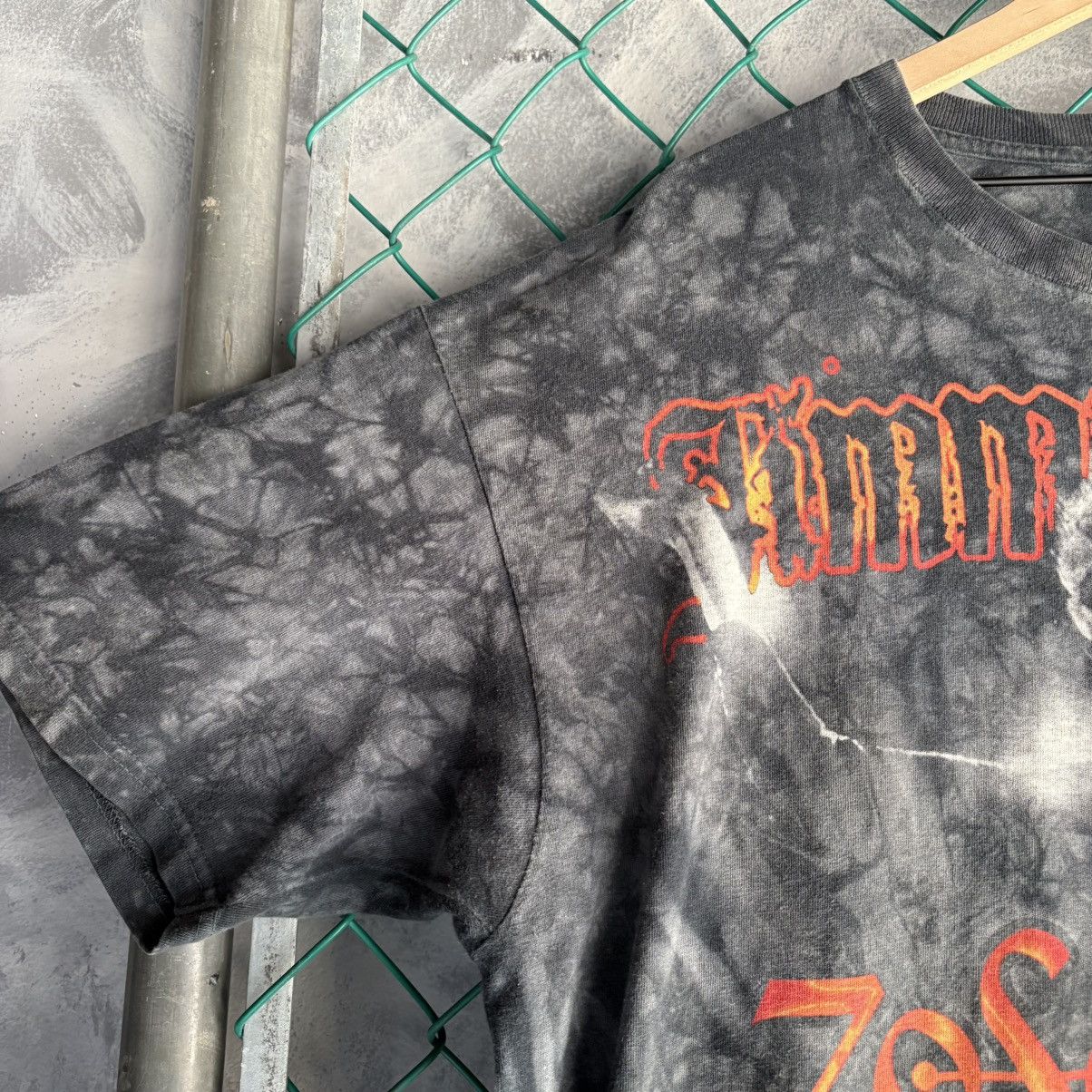 Liquid Blue Vintage Liquid Blue Jimmy Page T-Shirt XL Black Tie Dye 90s Size US XL / EU 56 / 4 - 3 Thumbnail