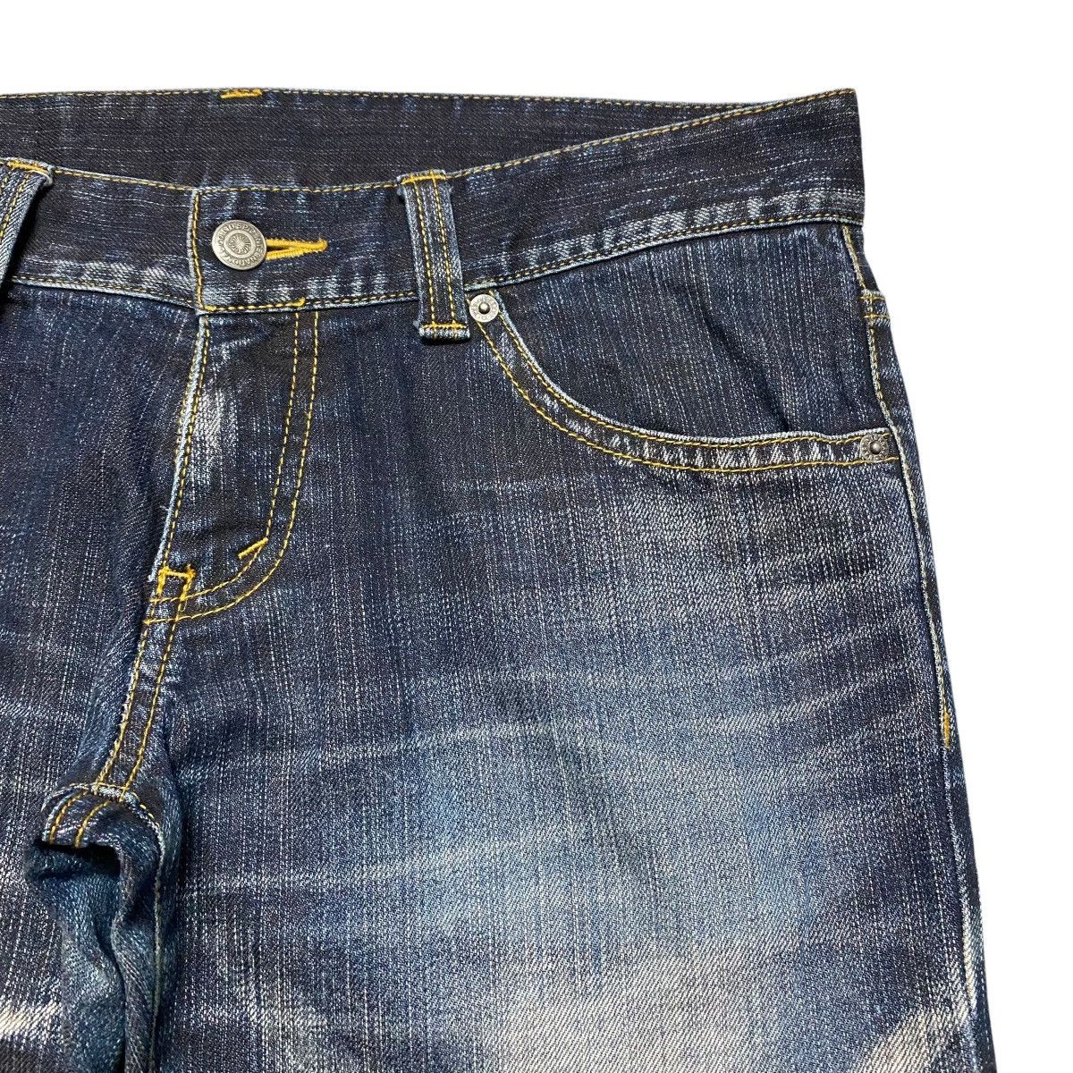 Tornado Mart Vintage Tornado Mart Denim Flare Jeans Whisker Size US 31 - 5 Thumbnail