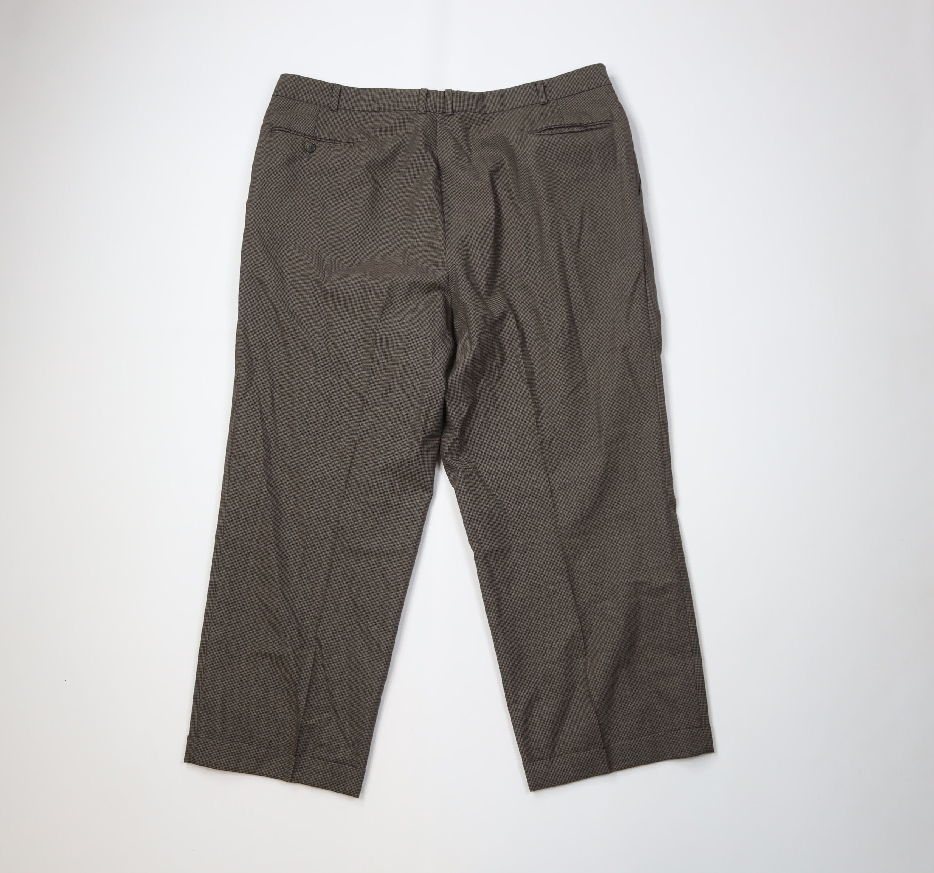 Vintage Vintage 90s Streetwear Houndstooth Wide Leg Chino Pants Size US 40 / EU 56 - 7 Thumbnail