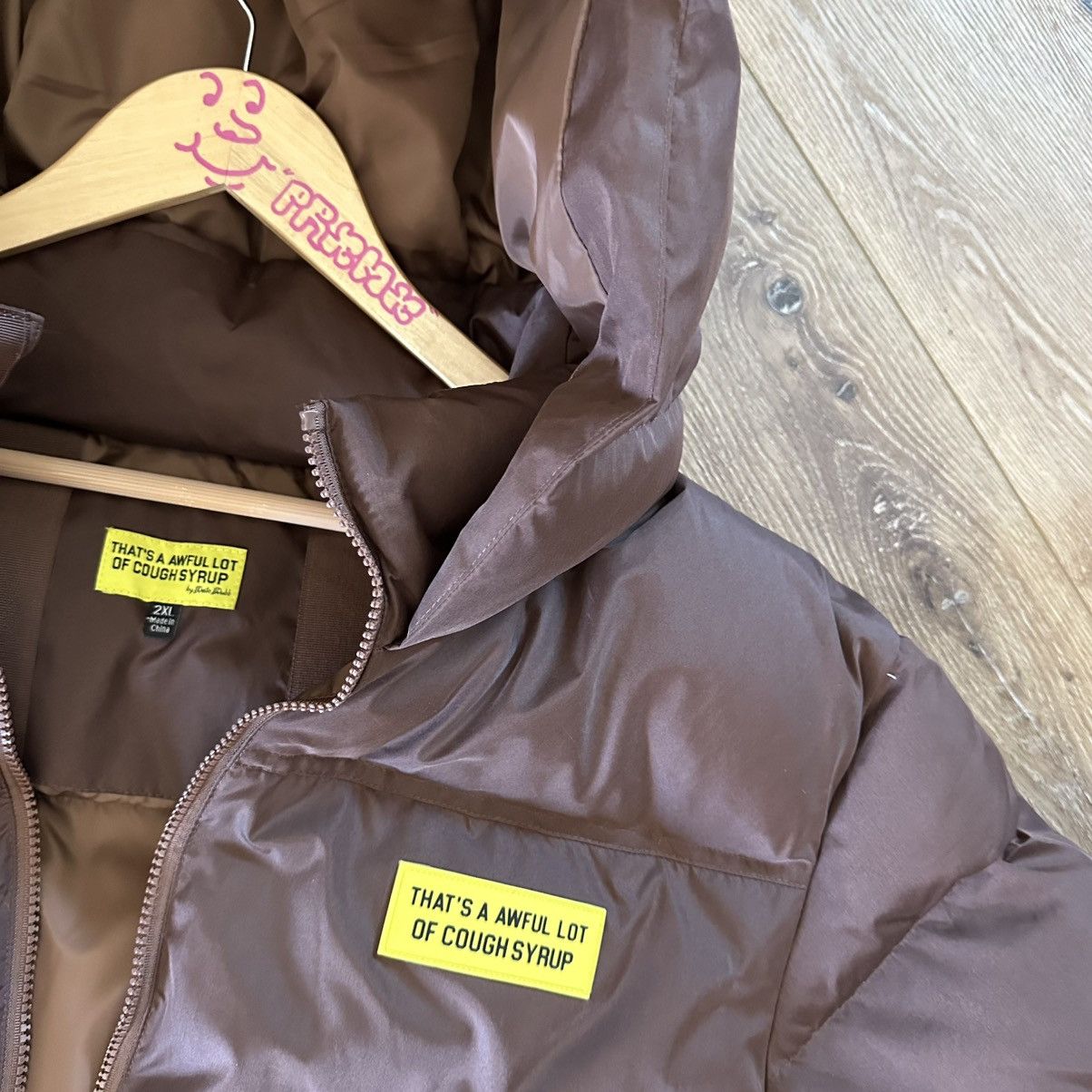 Awful Lot of Cough Syrup Awful lot of cough syrup Puffer Ski Jacket brown 2XL Size US XXL / EU 58 / 5 - 3 Thumbnail