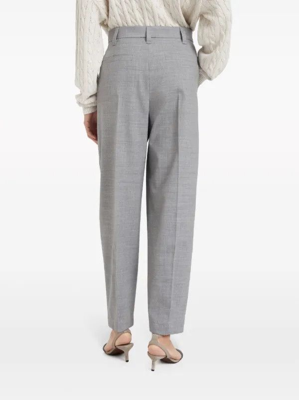 Brunello Cucinelli o1la1rc1a0425 Pants in Light Grey Size 27" / US 4 / IT 40 - 3 Thumbnail