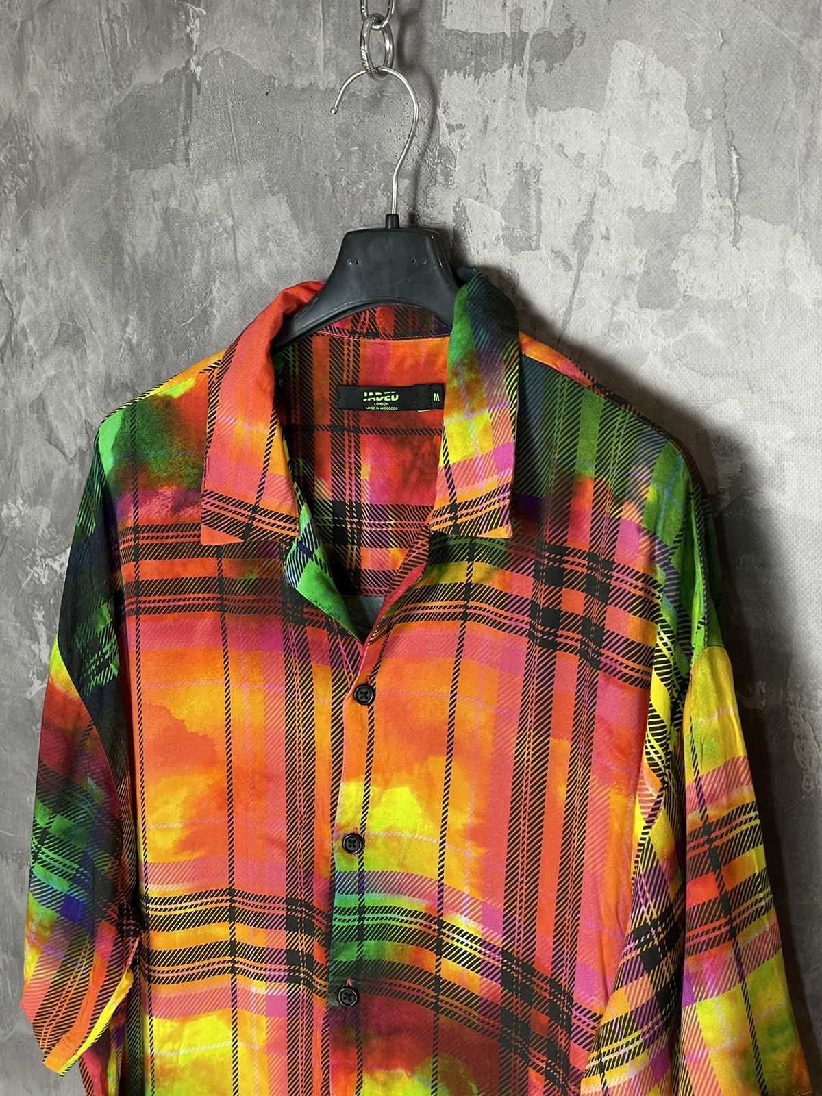Jaded London × Japanese Brand × Vintage Vintage Jaded London Shirt Style Y2K Coloured Ed Hardy Size US M / EU 48-50 / 2 - 7 Thumbnail