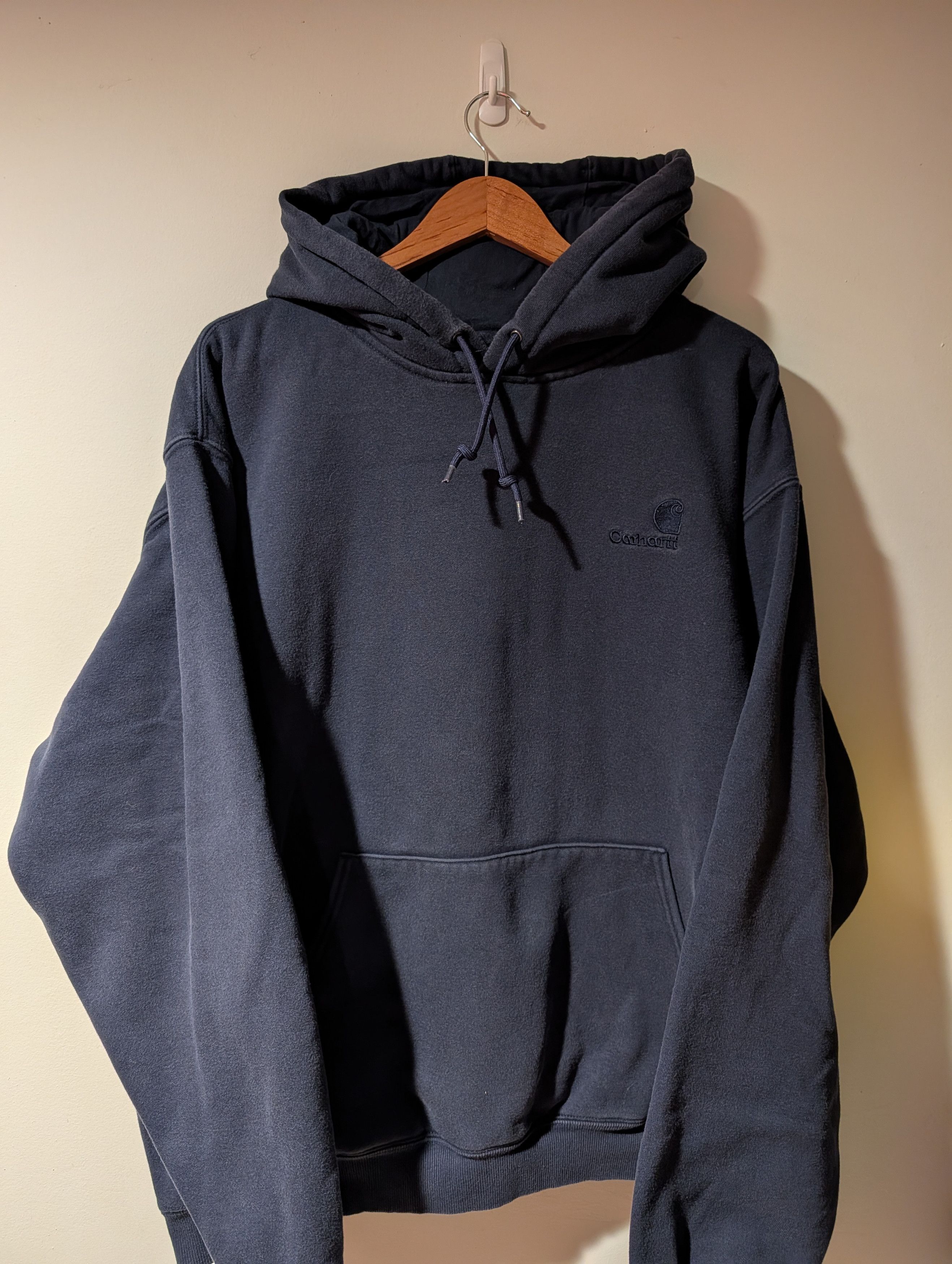 Carhartt Hoodie Sweatshirt Embroidered Heavyweighted 2XL