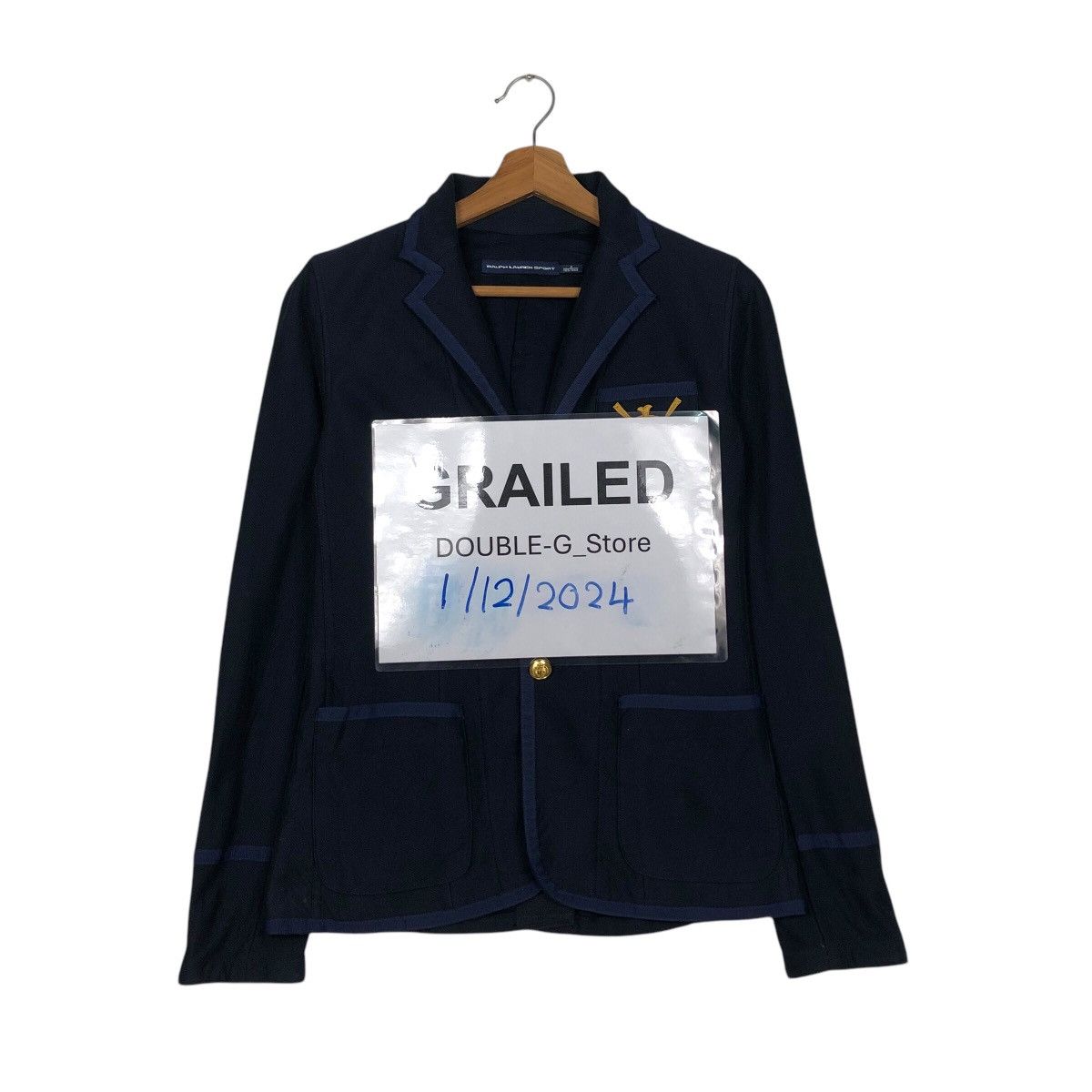 Japanese Brand 📌Ralph Lauren Sport Chore Button Jacket Gold Design Size US M / EU 48-50 / 2 - 1 Thumbnail