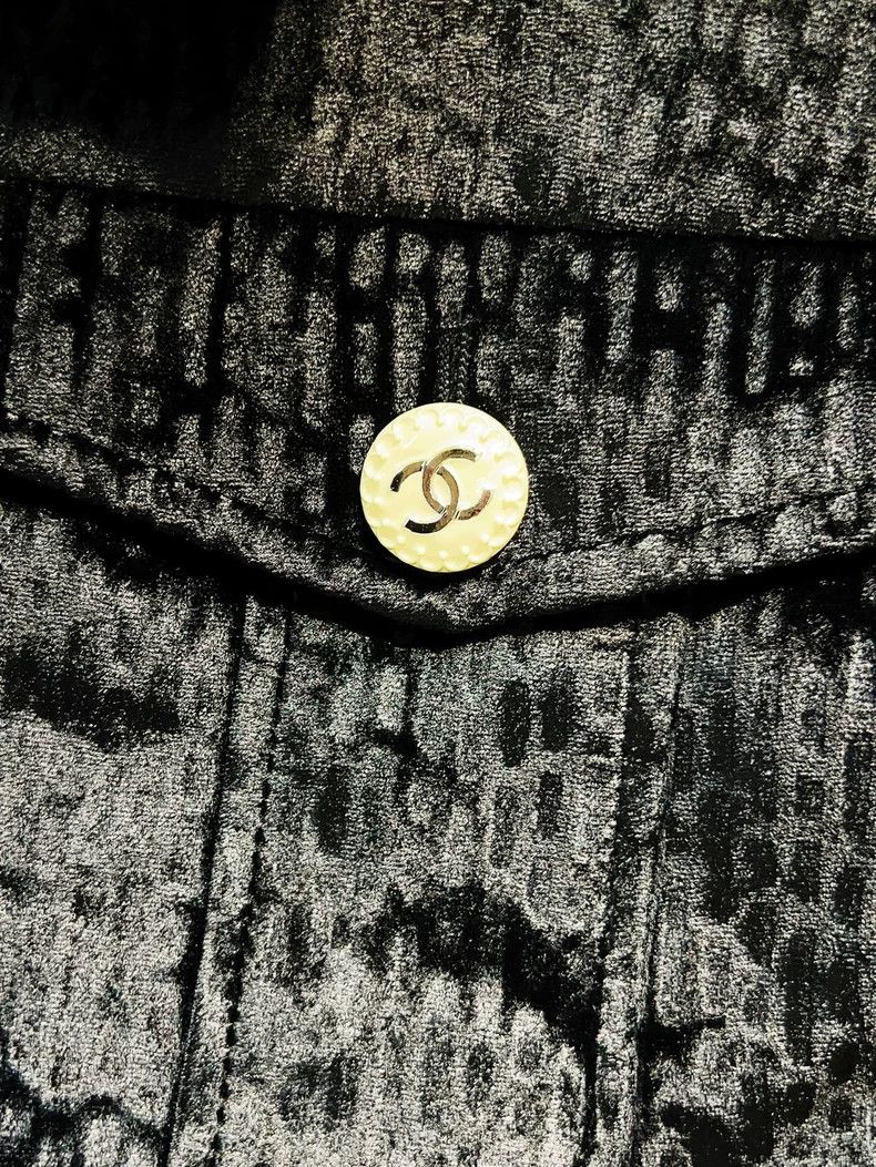 Chanel Chanel 22B Autumn and Winter Preview Series Black Yellow E Size XS / US 0-2 / IT 36-38 - 5 Thumbnail