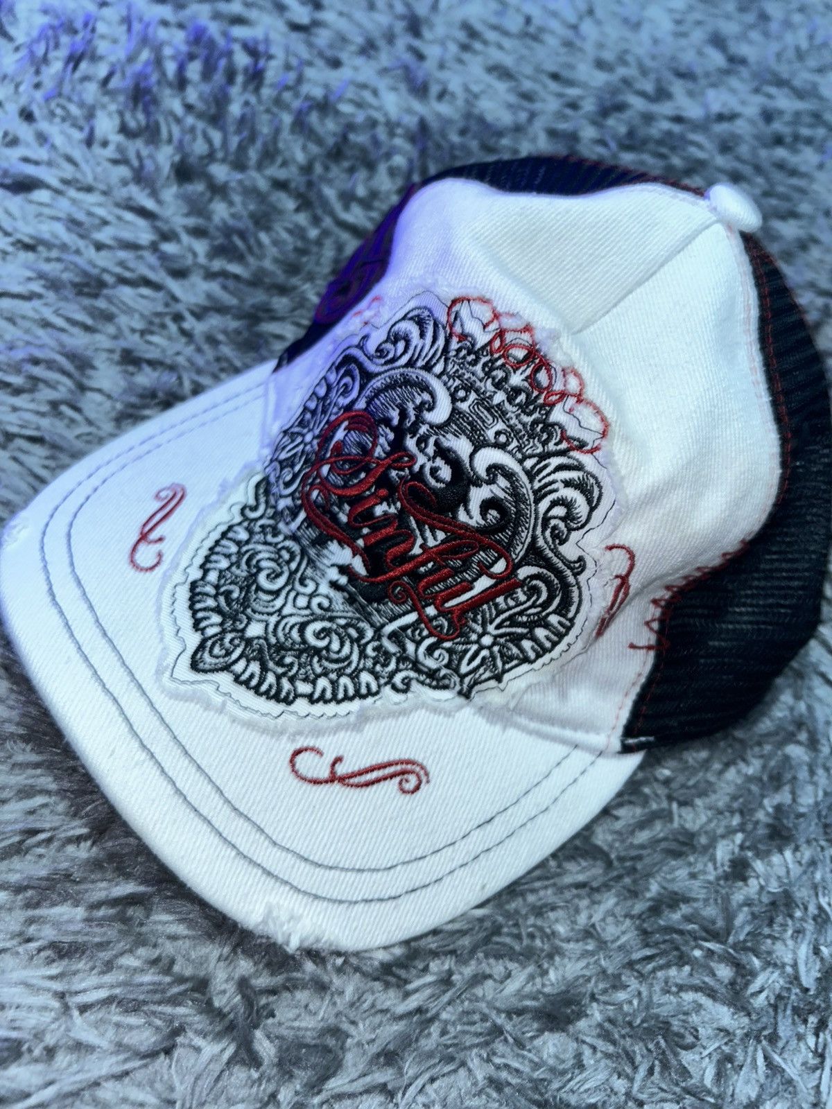 Other Ed hardy like (not ed hardy) “SINFUL” HAT SUPER TUFF Size ONE SIZE - 5 Thumbnail