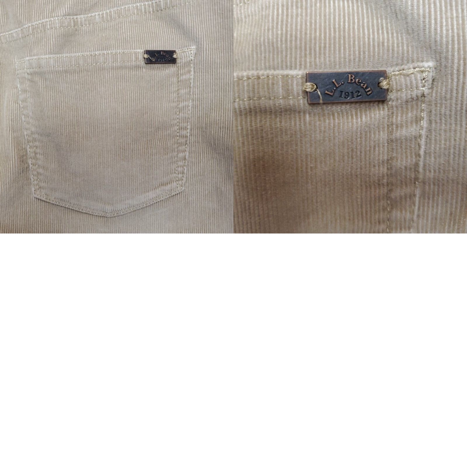 Vintage LL Bean Skirt Womens 12 Light Brown Corduroy Retro Classic Y2K 90s Casual Size 34" / US 12 / IT 48 - 8 Thumbnail