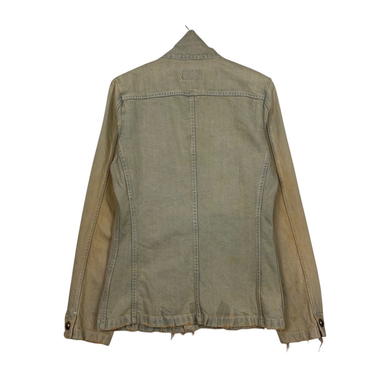 PPFM PPFM ditressed design denim jacket Size US M / EU 48-50 / 2 - 7 Thumbnail