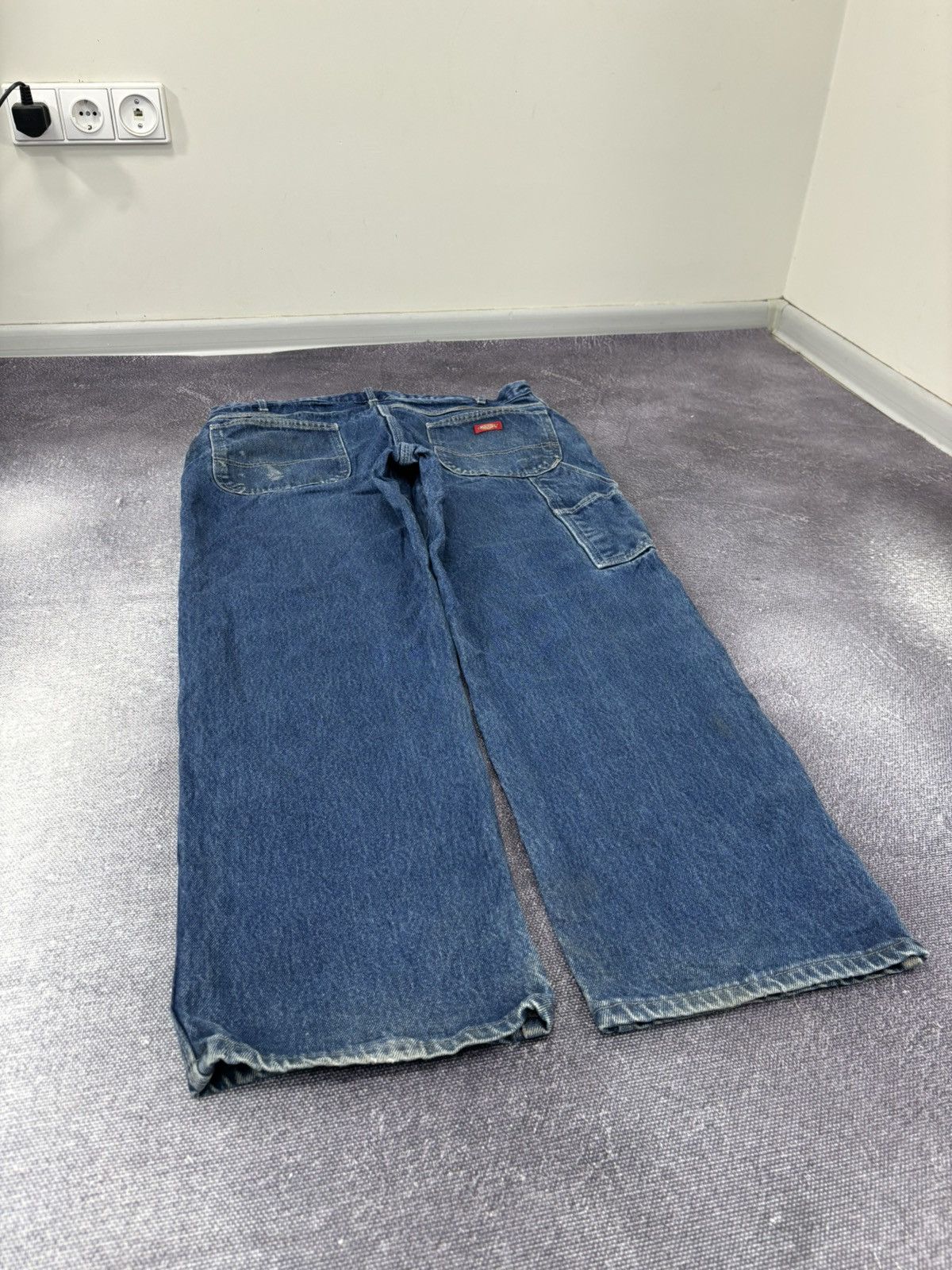 Dickies Vintage Dickies Workwear American Utility Denim Baggy Jeans Size US 38 / EU 54 - 4 Thumbnail