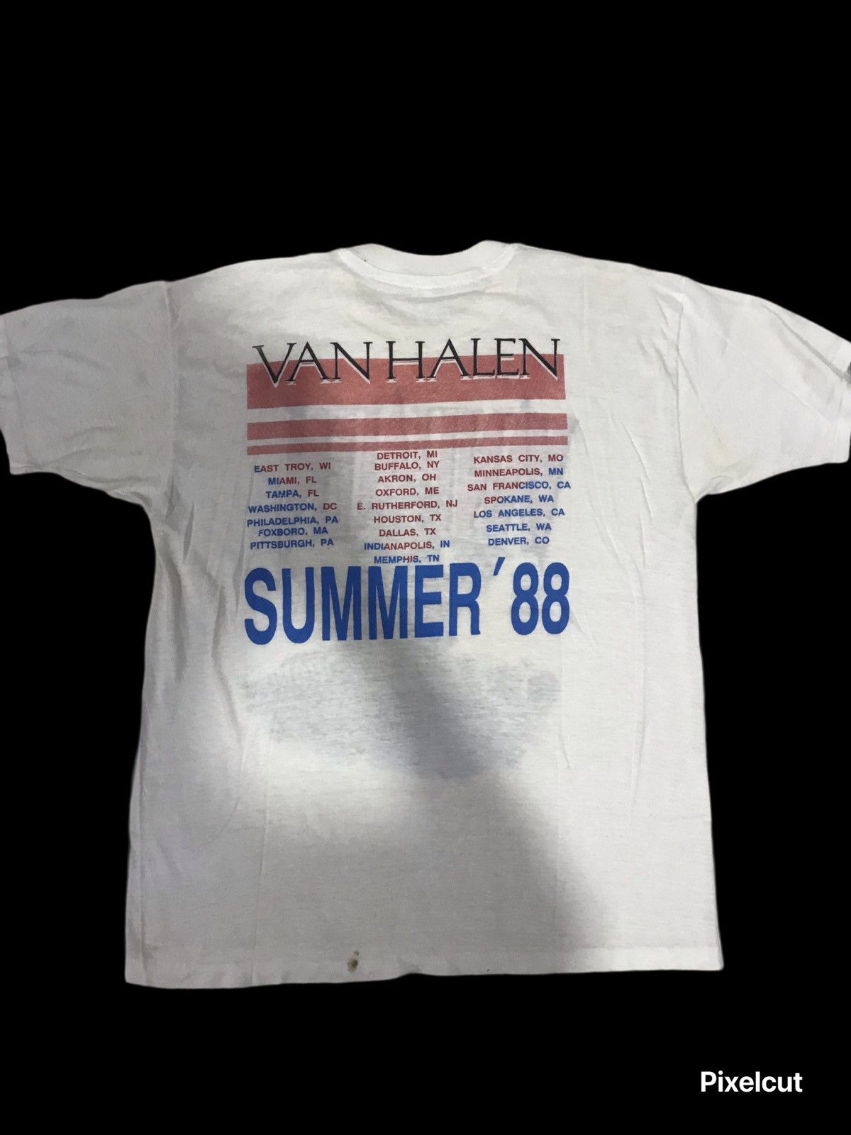 Band Tees × Vintage Vintage Van Halen Tee Size US M / EU 48-50 / 2 - 2 Thumbnail