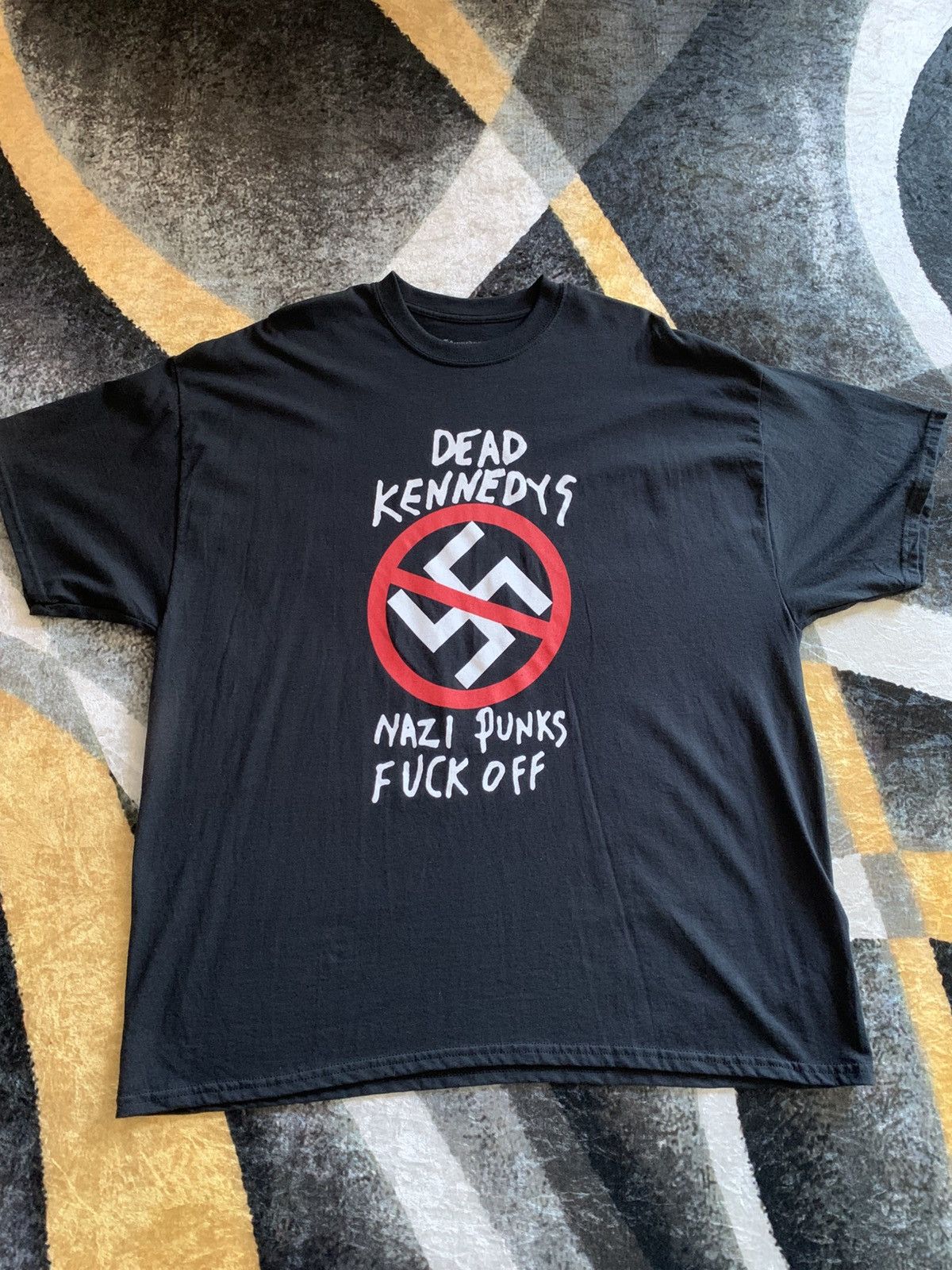 Vintage Dead Kennedys Nazi Punks Fuck Off T-Shirt Size ONE SIZE - 1 Thumbnail
