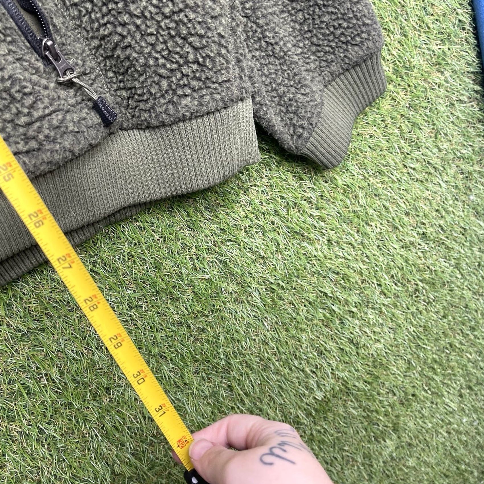 Carhartt Carhartt Jacket Mens XL Sherpa Fleece Full Zip Army Green Outdoor 0J4588-M Size US XL / EU 56 / 4 - 7 Thumbnail