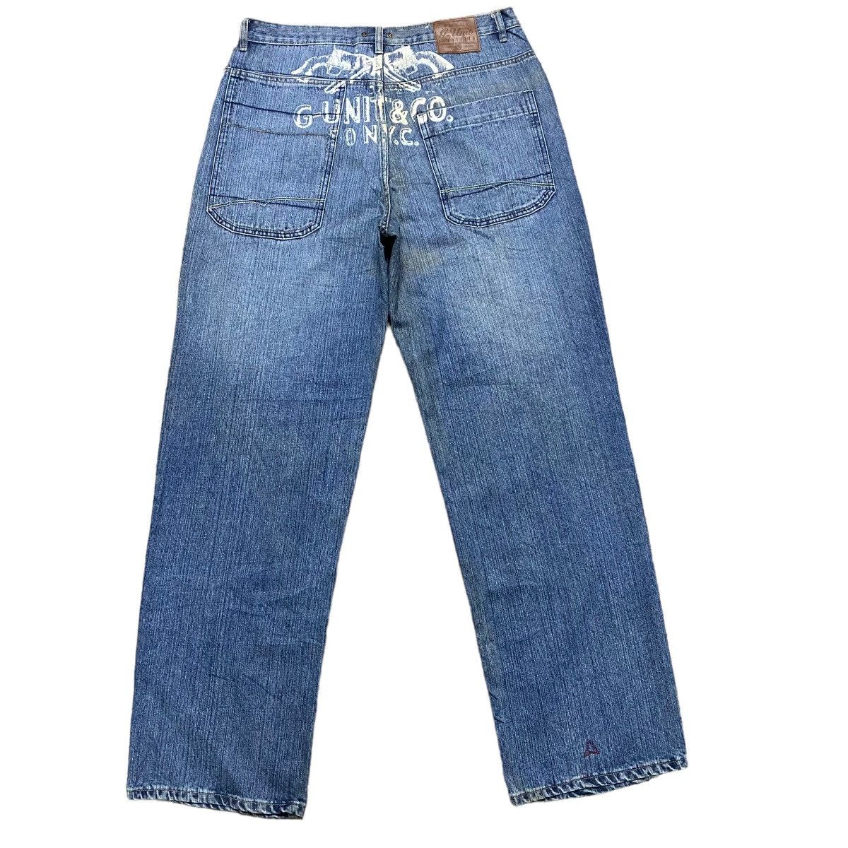 G-Unit Vintage G-unit Denim Baggy Pants Spellout Size US 36 / EU 52 - 1 Thumbnail