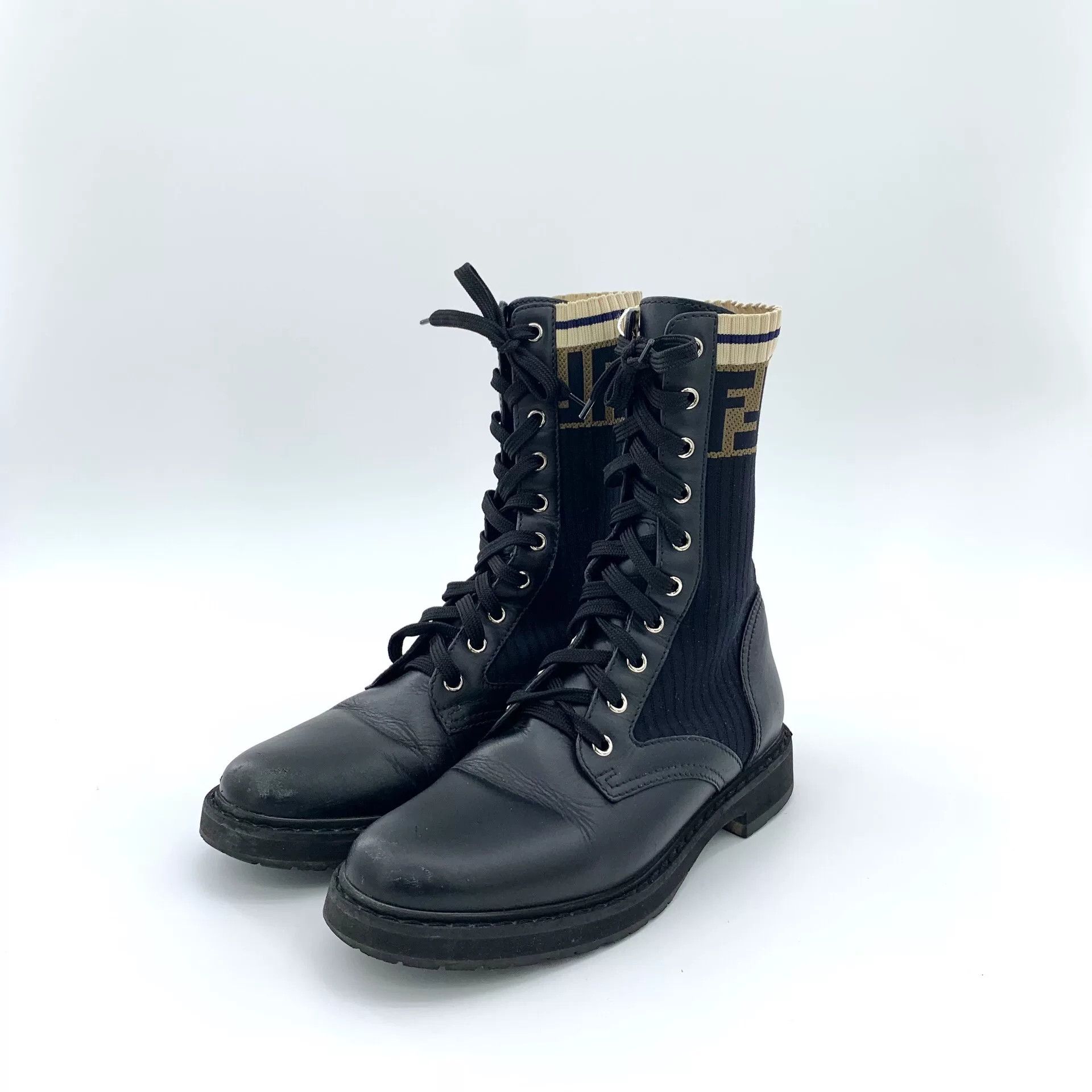 Fendi Fendi Black Boots 38 Women Size US 7.5 / IT 37.5 - 1 Thumbnail