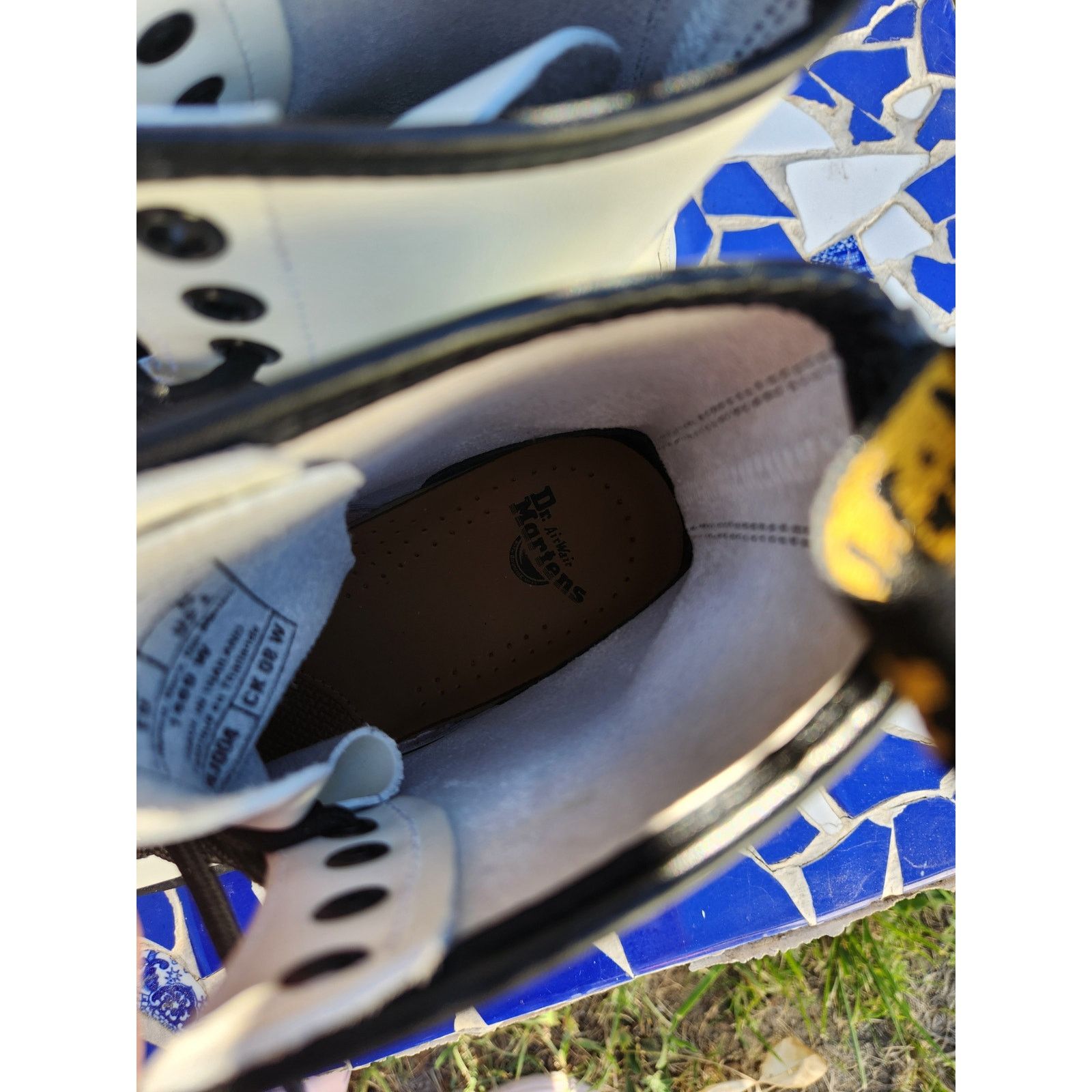 Dr. Martens White Leather Dr Martin's ****New***** sz5 Size US 5 / IT 35 - 6 Thumbnail