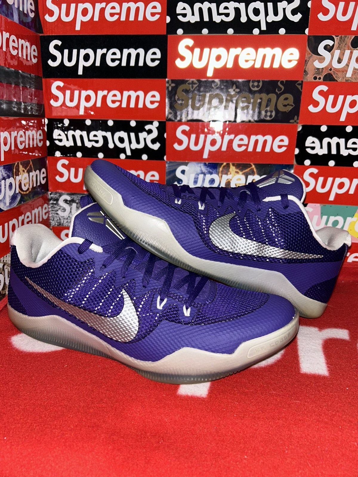 Nike Nike Kobe 11 XI Elite Low TB Court Purple 856485-551 size 13 Size US 13 / EU 46 - 1 Thumbnail