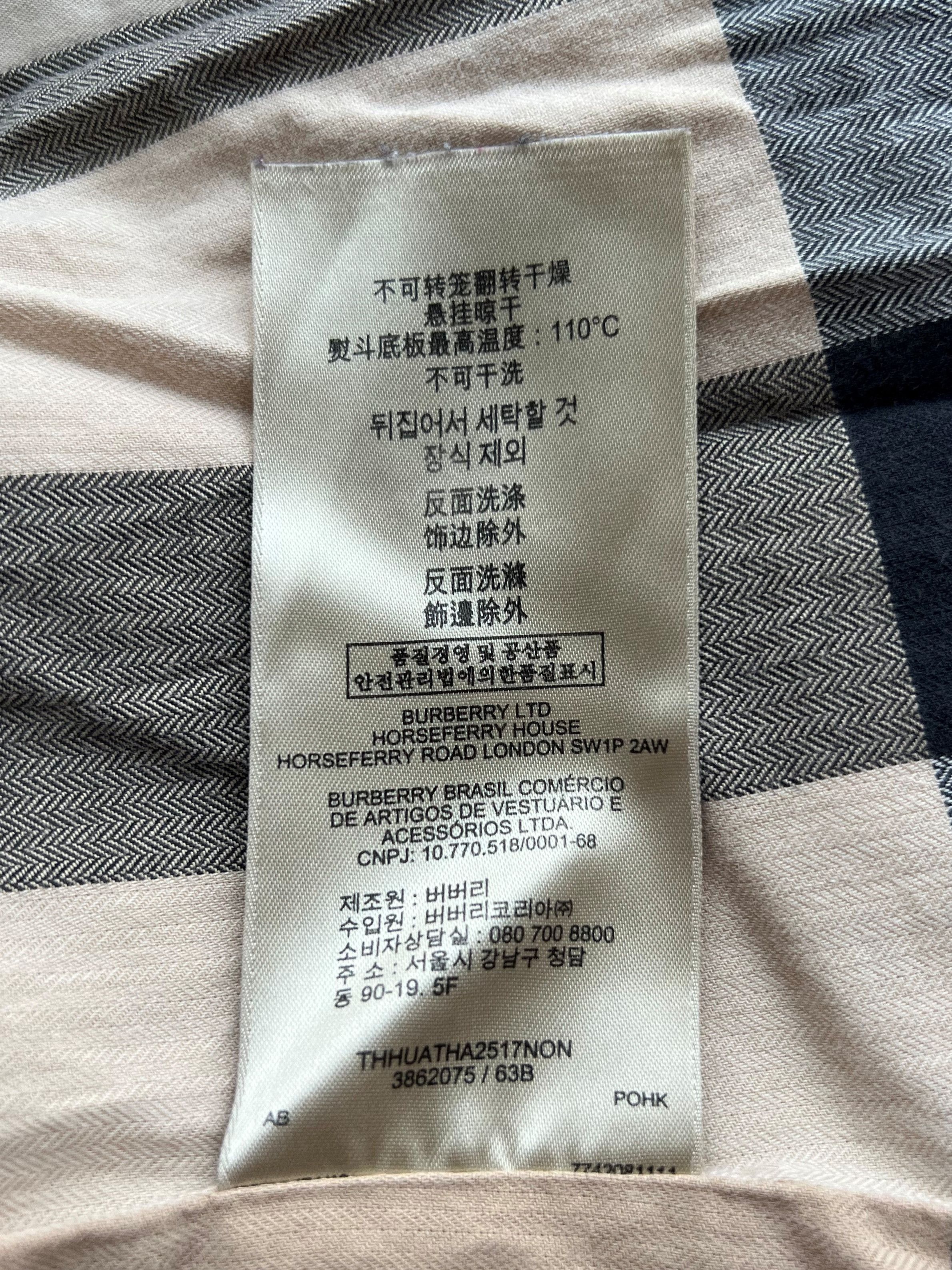 Burberry × Designer BURBERRY BRIT NOVA CHECK TRENCH DOUBLE BREASTED US4 UK6 IT38 Size S / US 4 / IT 40 - 11 Thumbnail