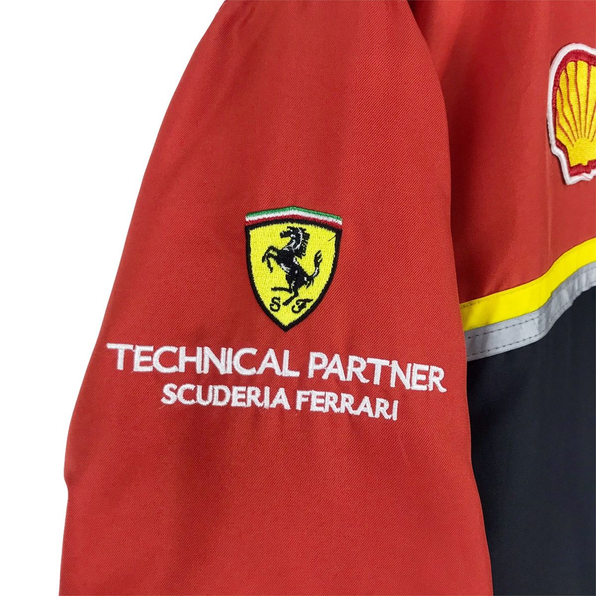 Ferrari × Vintage Vintage Ferrari Shell Team Racing Jacket Size US M / EU 48-50 / 2 - 3 Thumbnail