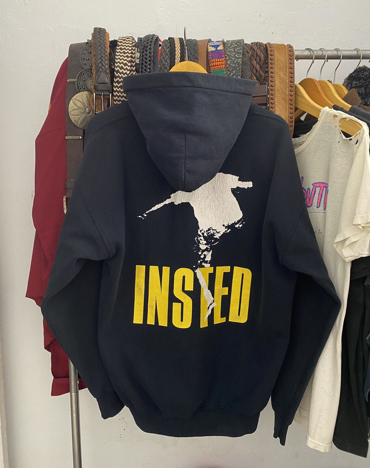 Band Tees × Vintage Vintage Insted No rules Hoodie Size US L / EU 52-54 / 3 - 1 Thumbnail