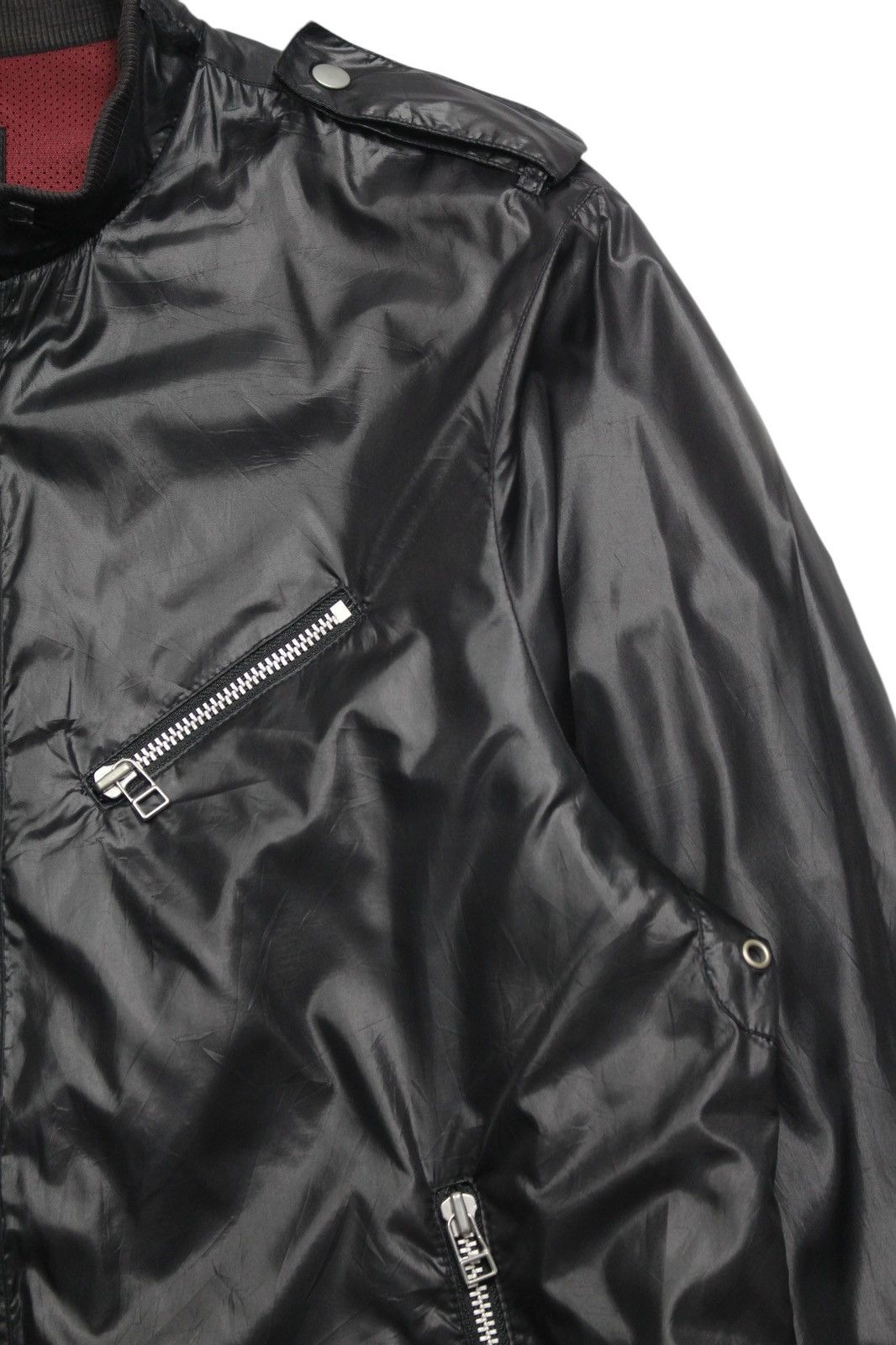 If Six Was Nine 2000S SPINASH NYLON BIKER JACKET Size US L / EU 52-54 / 3 - 6 Thumbnail