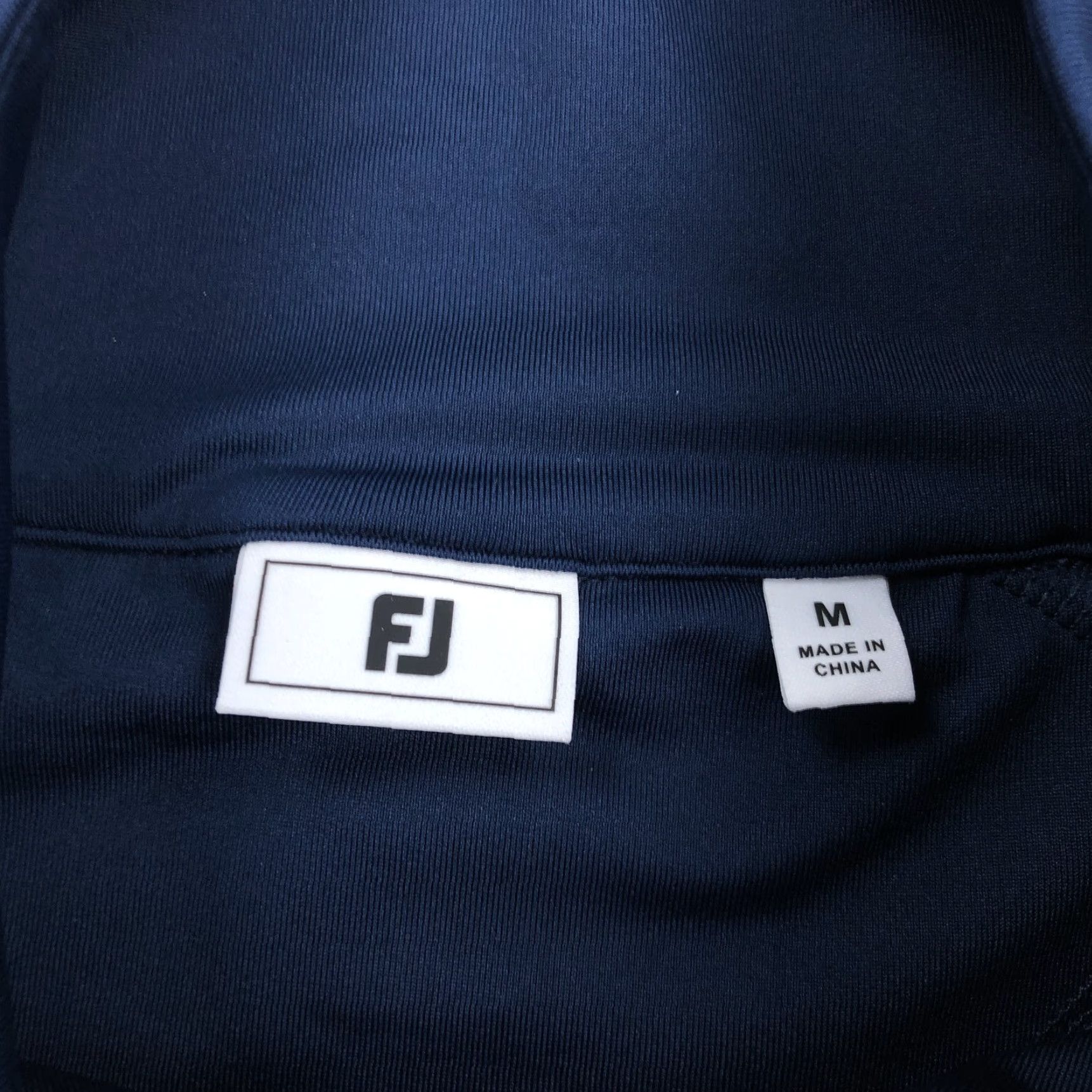 Footjoy FootJoy Women's M Pullover Hoodie Raglan Sleeve Navy Blue Knit 1/4 Zip Activewear Golf Running Gym Size M / US 6-8 / IT 42-44 - 4 Thumbnail