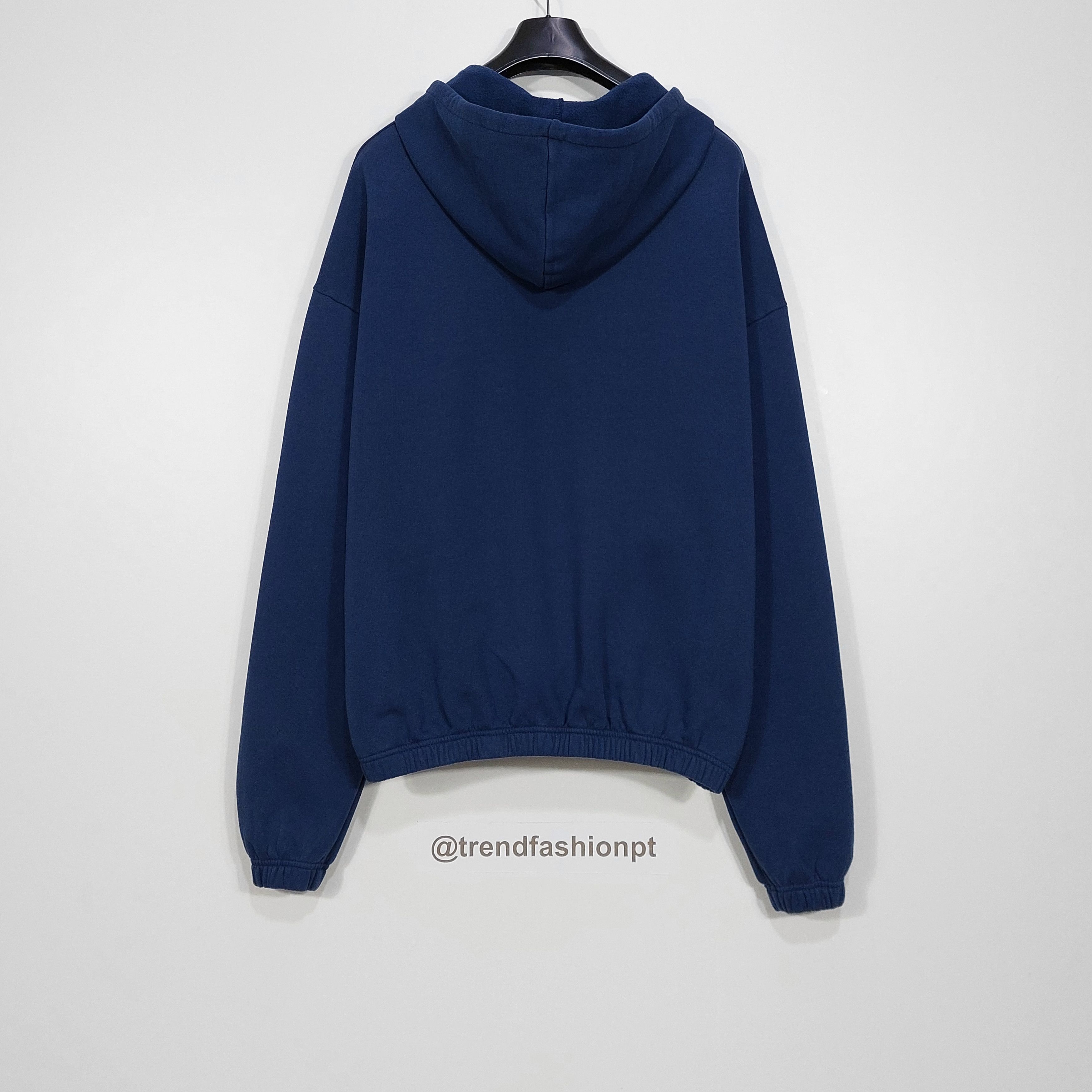 Umbro logo embroidered cotton hoodie - navy blue L Size US L / EU 52-54 / 3 - 6 Thumbnail