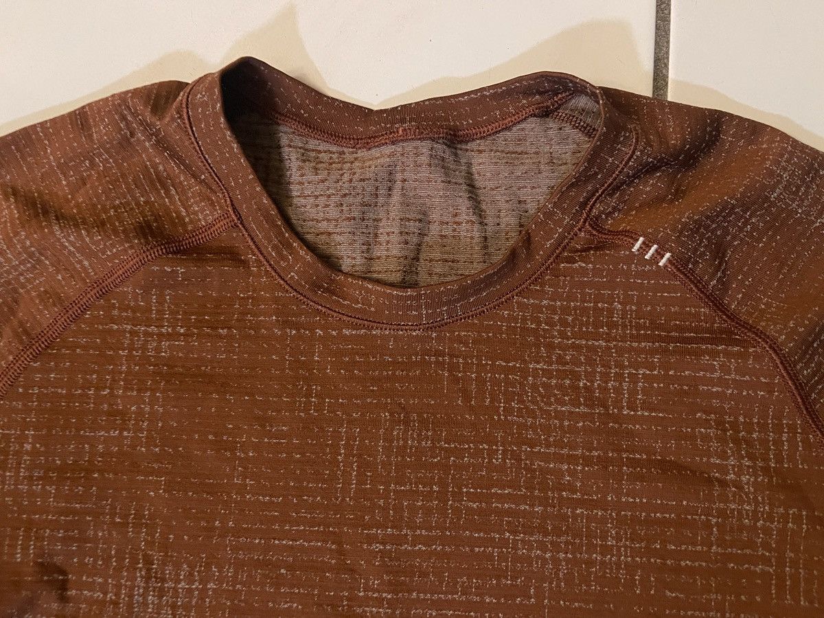 Lululemon Lululemon Mens Metal Vent Tech 2.0 Shirt Date Brown Medium Size US M / EU 48-50 / 2 - 2 Thumbnail