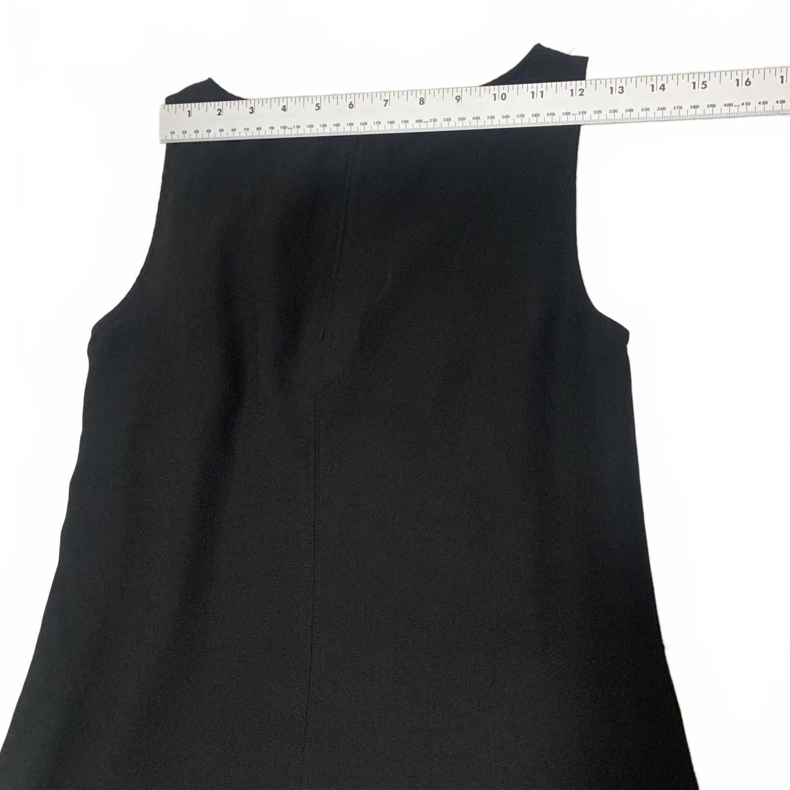 Ann Taylor Ann Taylor Women's Size X-Small Black Sleeveless Blouse Size XS / US 0-2 / IT 36-38 - 8 Thumbnail
