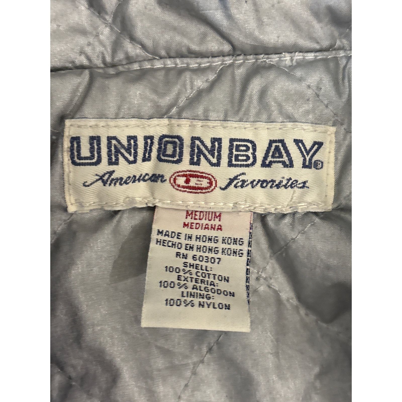 UNIONBAY Vintage Y2K Union Bay UB X-code 1/2 zip puffer rubber logo M Size US M / EU 48-50 / 2 - 5 Thumbnail