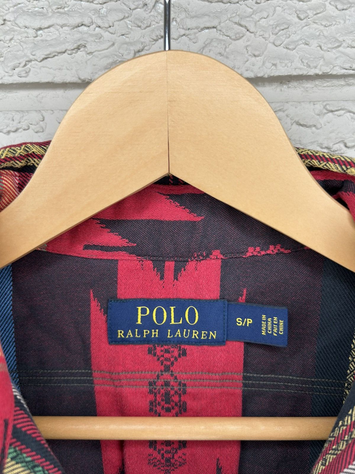 Polo Ralph Lauren Polo Ralph Lauren Travis Scott Aztec Button Up Size US S / EU 44-46 / 1 - 12 Thumbnail