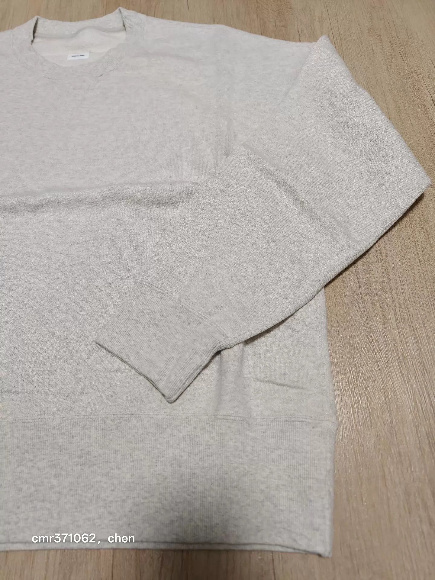 Visvim visvim 26SS Court Sweat L/S Cream Grey Size 5 Size US XXL / EU 58 / 5 - 3 Thumbnail