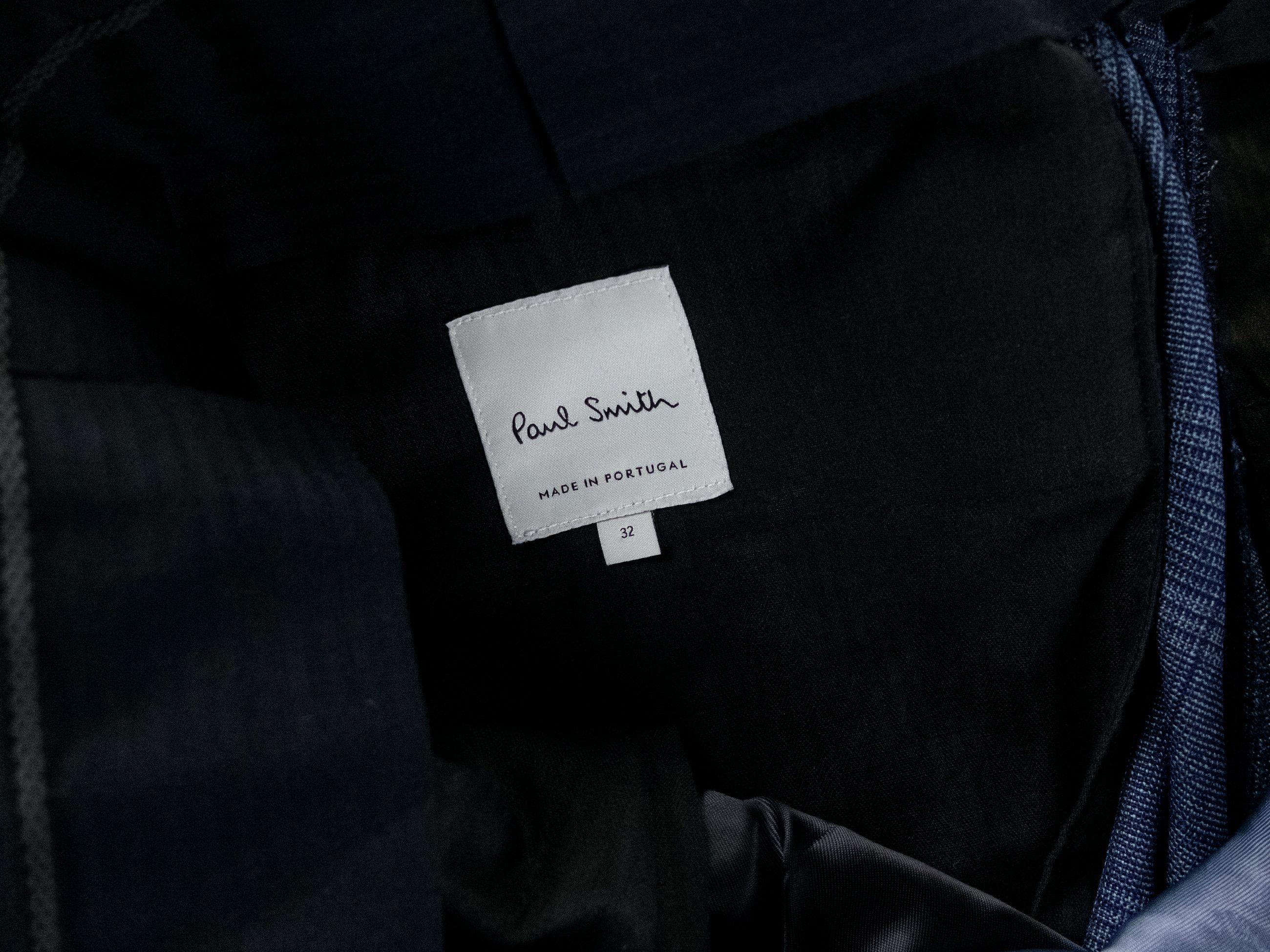 Paul Smith PAUL SMITH mainline blue plaid wool dress pants Size 32 Size US 32 / EU 48 - 5 Thumbnail
