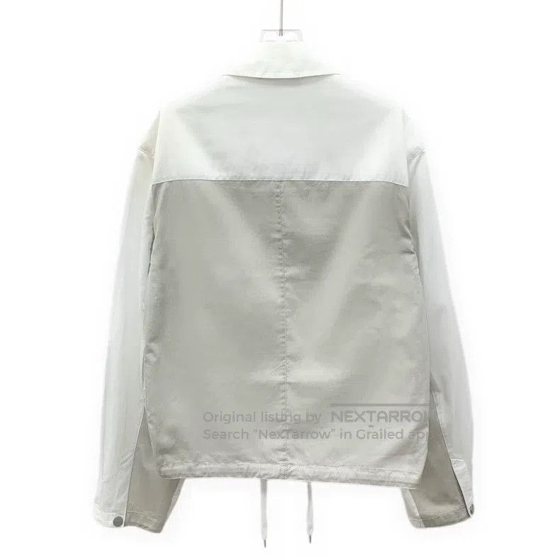 Hermes Hermes White pocket cotton lapel single-breasted long-slee Size US M / EU 48-50 / 2 - 2 Thumbnail