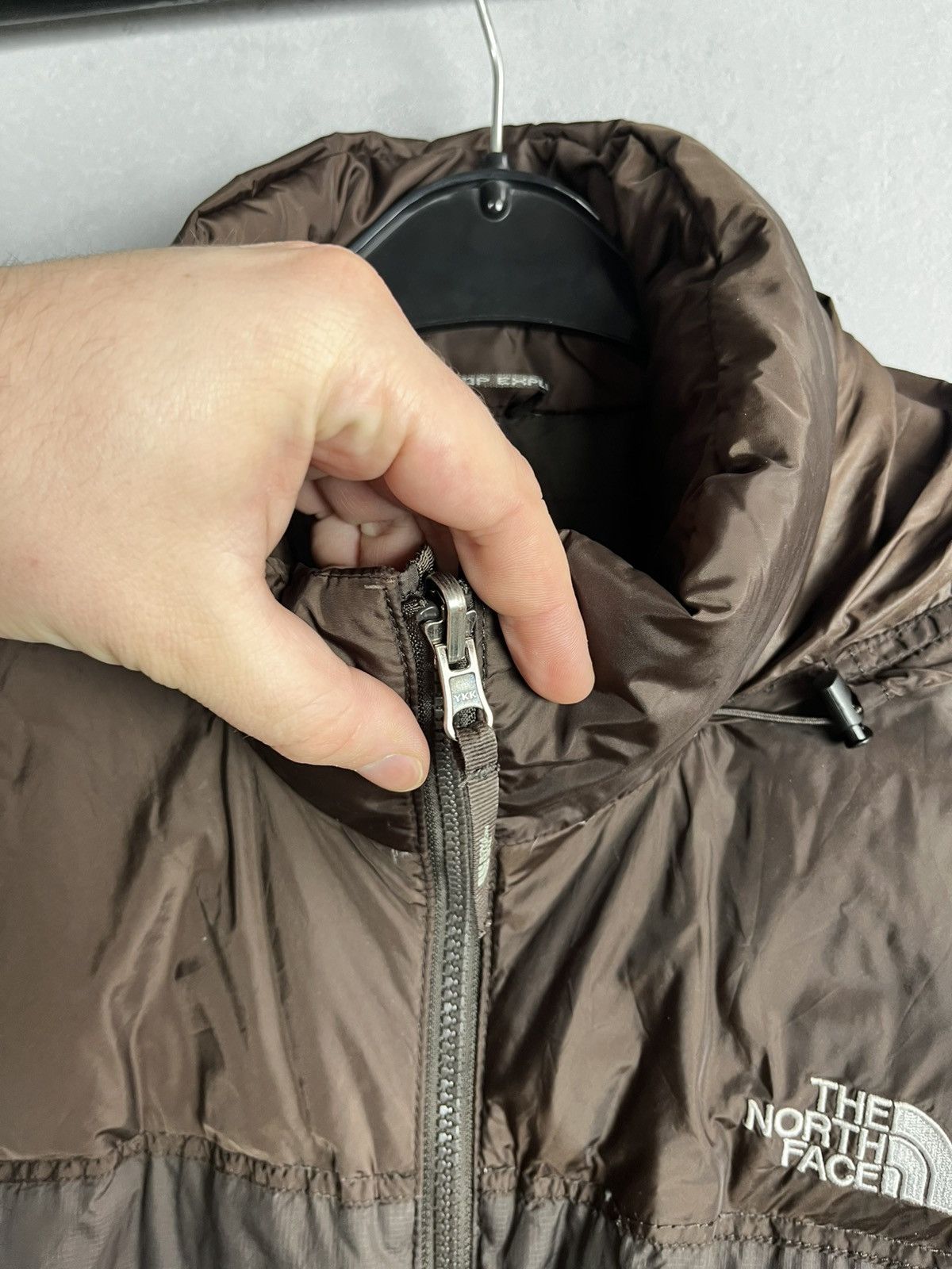 The North Face The north face down puffer jacket brown vintage rare Size US L / EU 52-54 / 3 - 8 Thumbnail