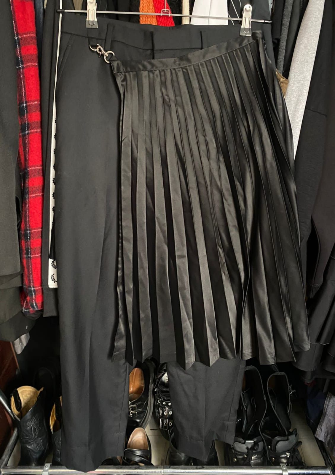 Comme des Garcons Noir kei Ninomiya Comme Des Garçons trouser pleated skirt Size US 38 / EU 54 - 1 Thumbnail