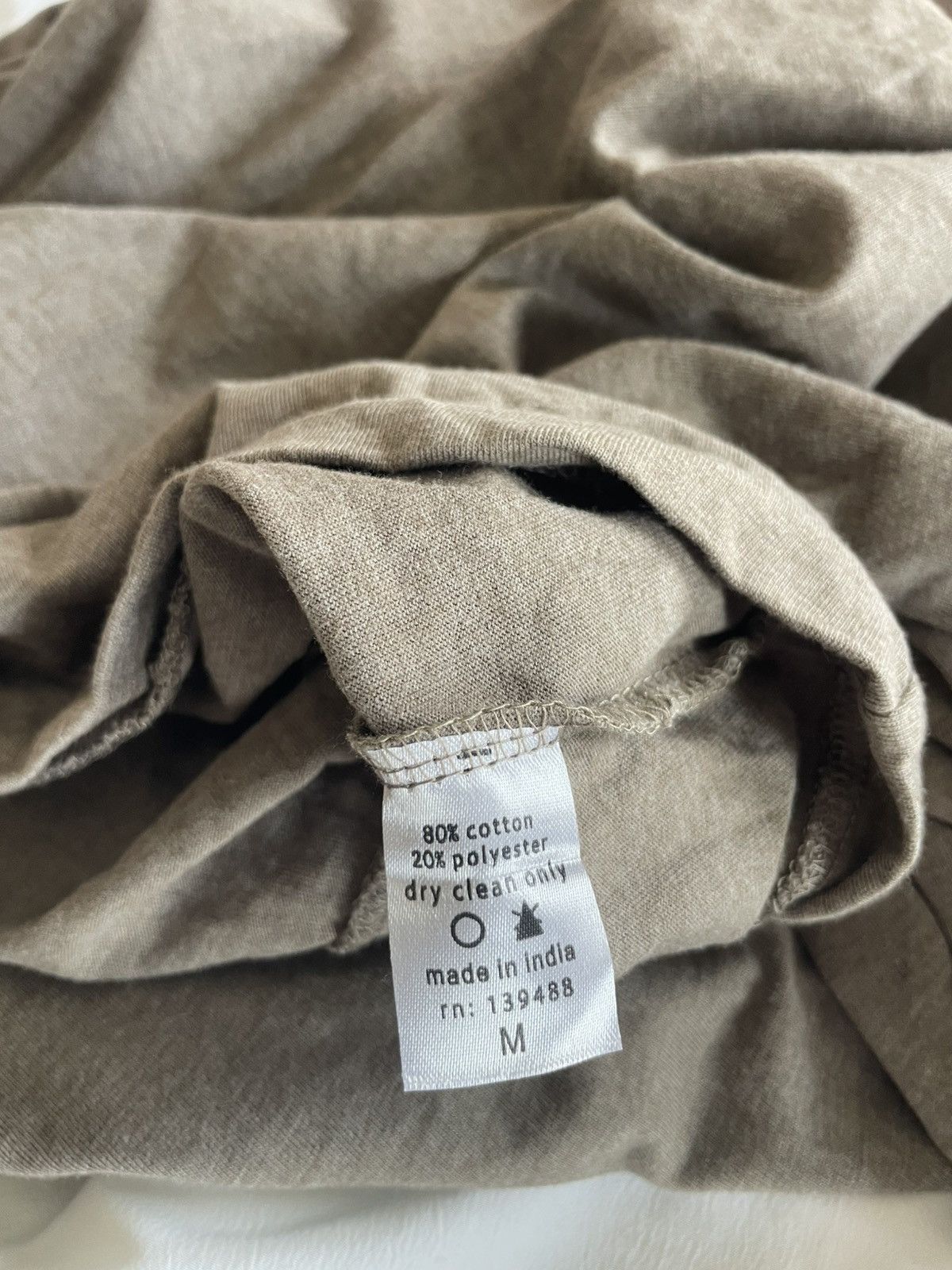 MNML Sheer Oversized V Neck tee nwt Size US M / EU 48-50 / 2 - 7 Thumbnail