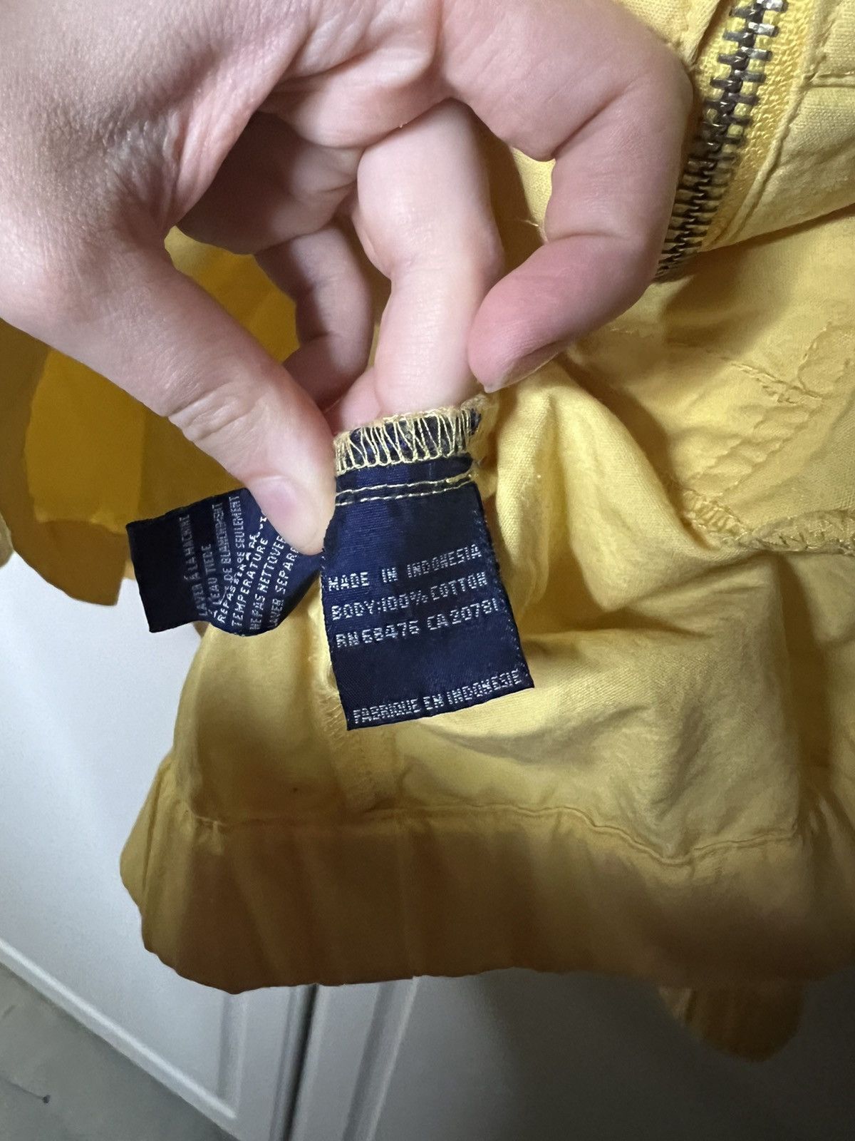 Tommy Hilfiger × Vintage Vintage Butter Yellow Toy Hilfiger Jacket Size US XL / EU 56 / 4 - 10 Thumbnail