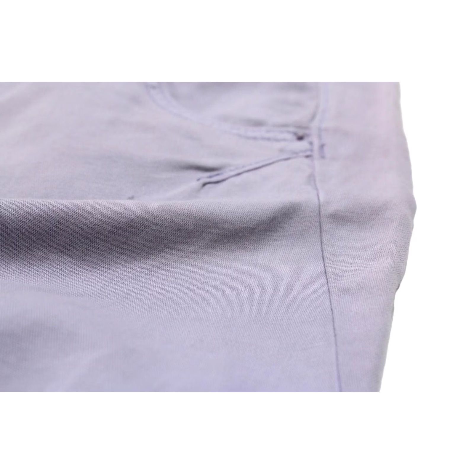 Diesel DIESEL Trousers Women's W27 Linen Blend Tapered Fit Zip Fly Purple Casual Trousers Size 27" / US 4 / IT 40 - 5 Thumbnail