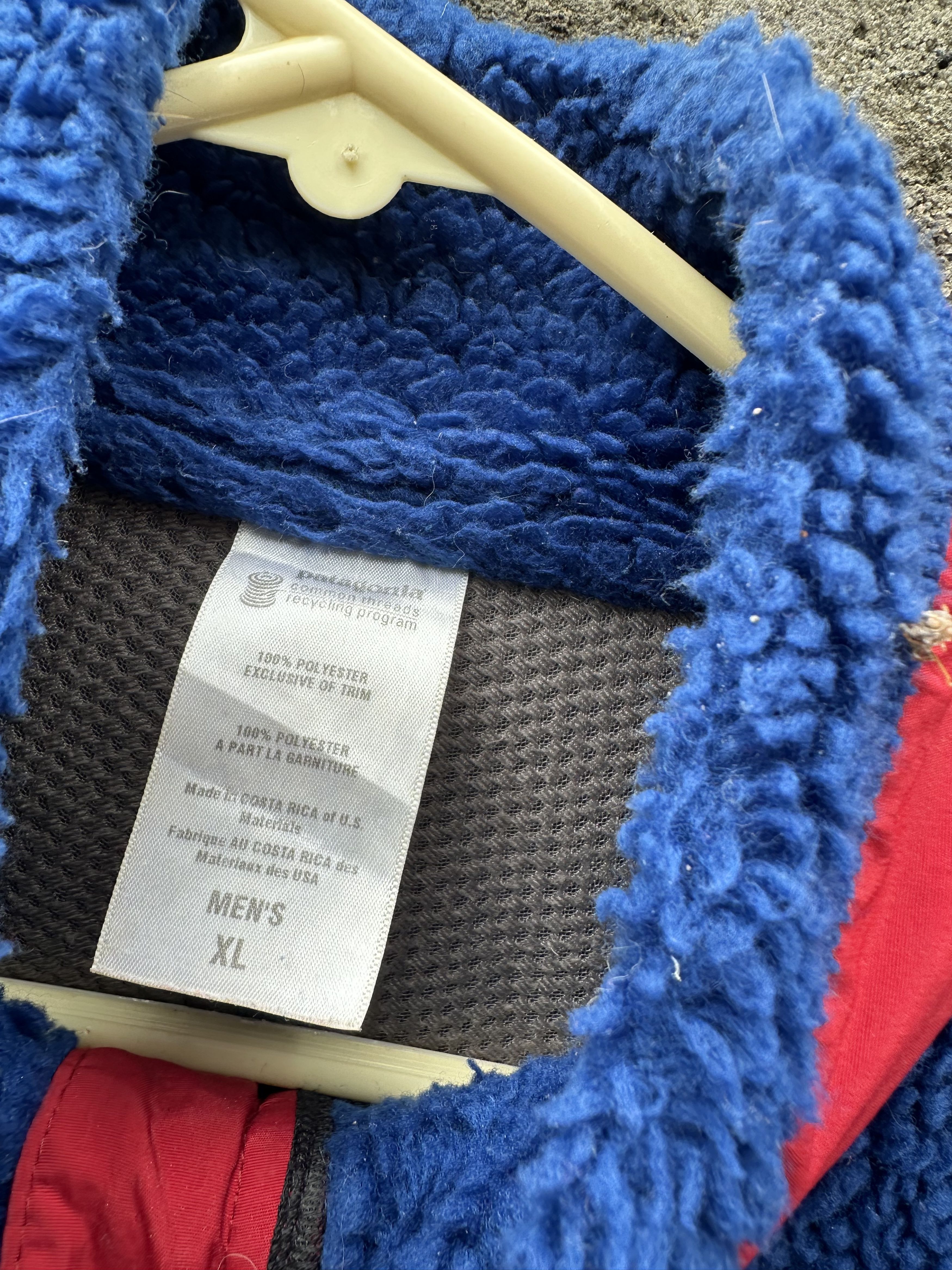 Patagonia Patagonia Synchilla Fleece – Blue/Red – Size XL Size US XL / EU 56 / 4 - 5 Thumbnail