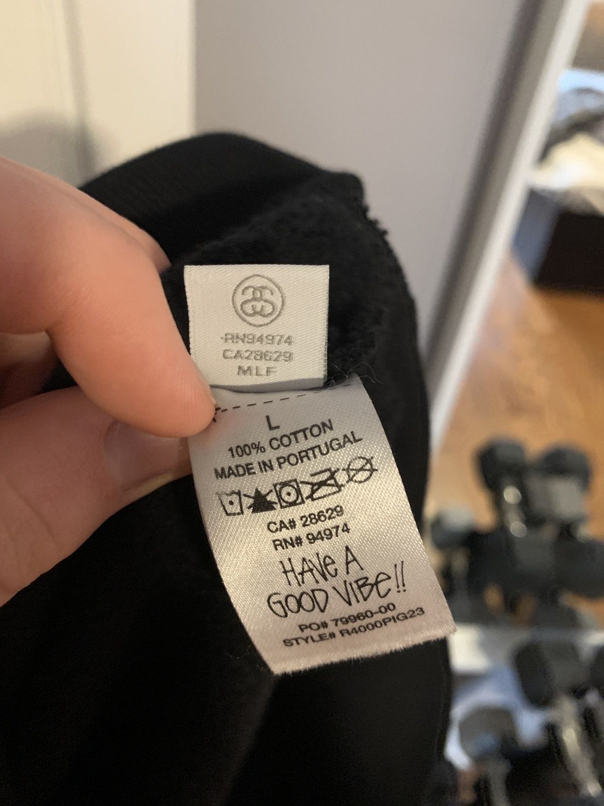 Stussy Rare Black Stüssy hoodie “International Laguna California” Size US L / EU 52-54 / 3 - 8 Thumbnail