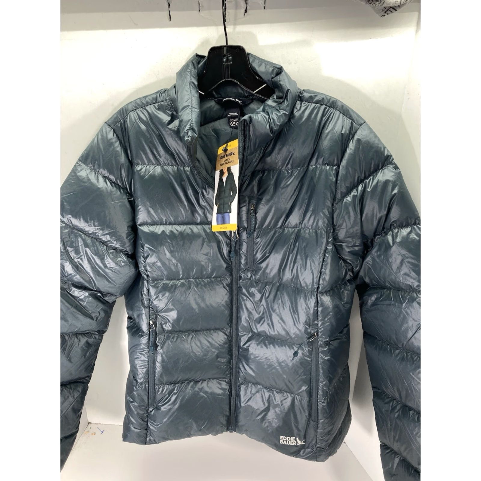 Eddie Bauer **Eddie Bauer Women's Green Down Puffer Jacket Medium Packable** User: **Eddie Bauer Women's Medium Green Down Puffer Jacket Packable** Size M / US 6-8 / IT 42-44 - 2 Thumbnail