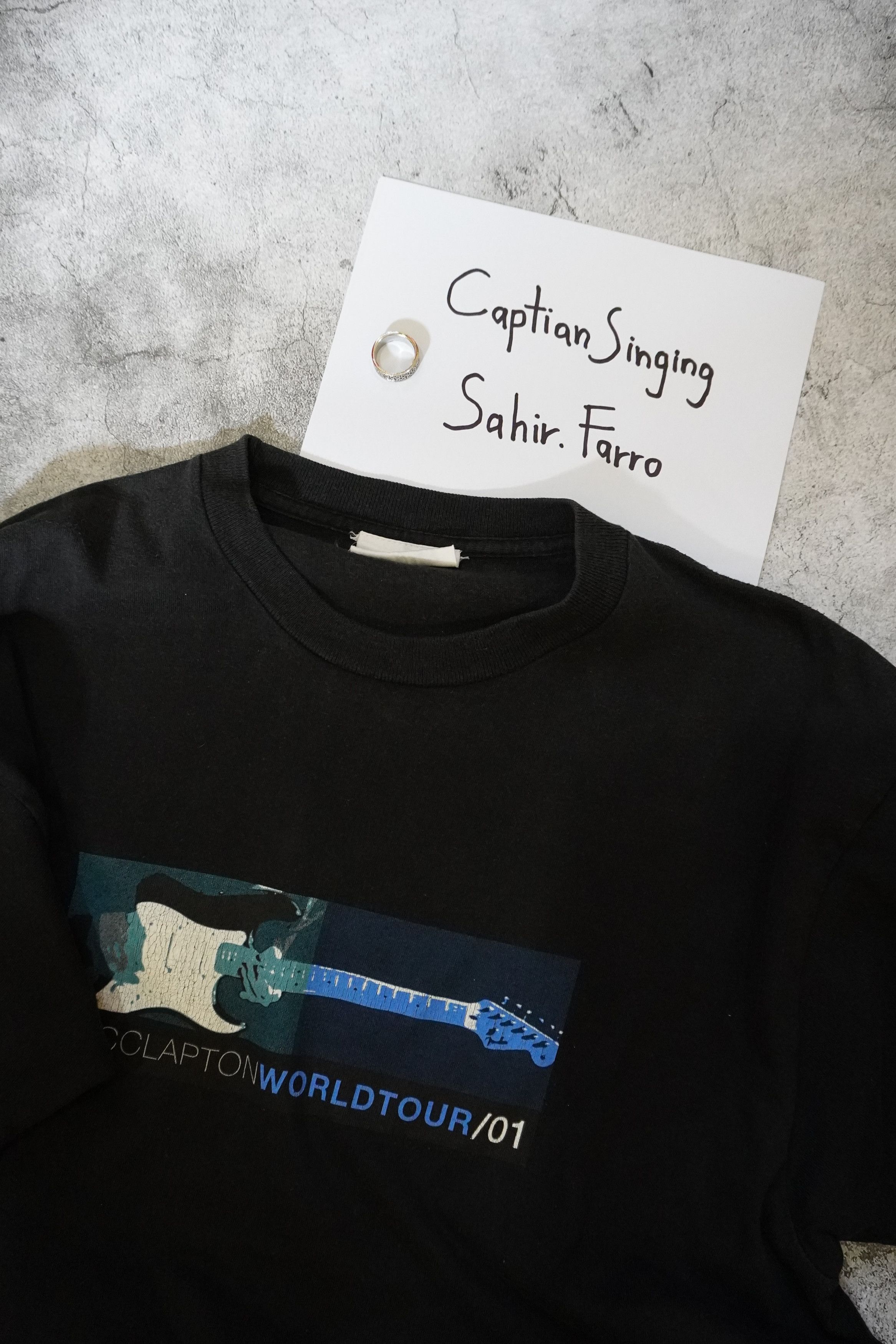 Band Tees Vintage 2001 Eric Clapton Japan Tour T-Shirt Large Size US L / EU 52-54 / 3 - 9 Thumbnail